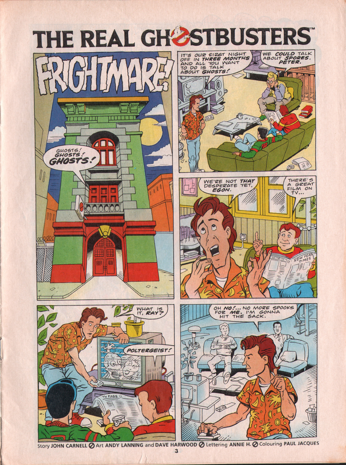 Read online The Real Ghostbusters comic -  Issue #10 - 3