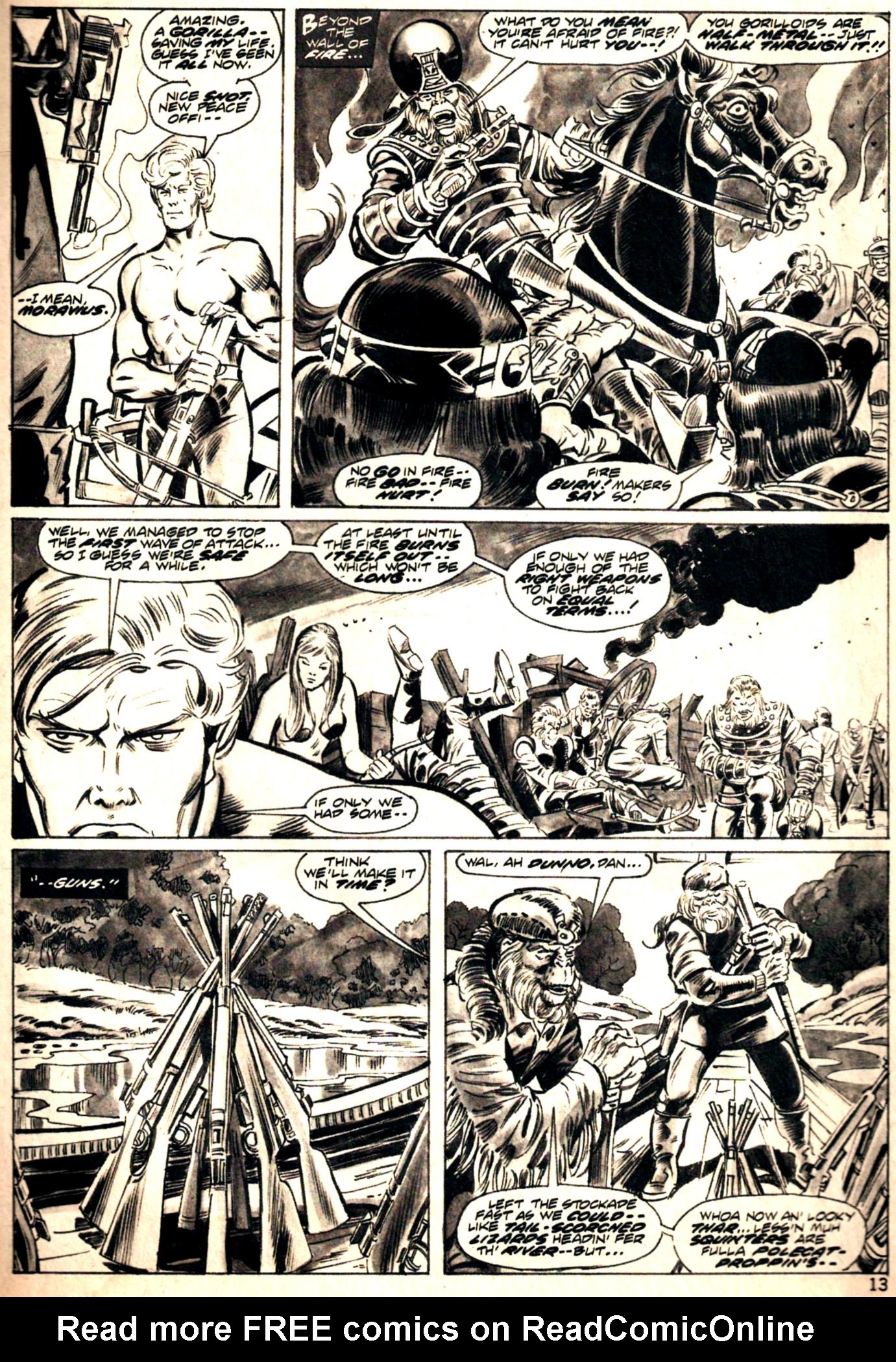 Read online Planet of the Apes comic -  Issue #28 - 13