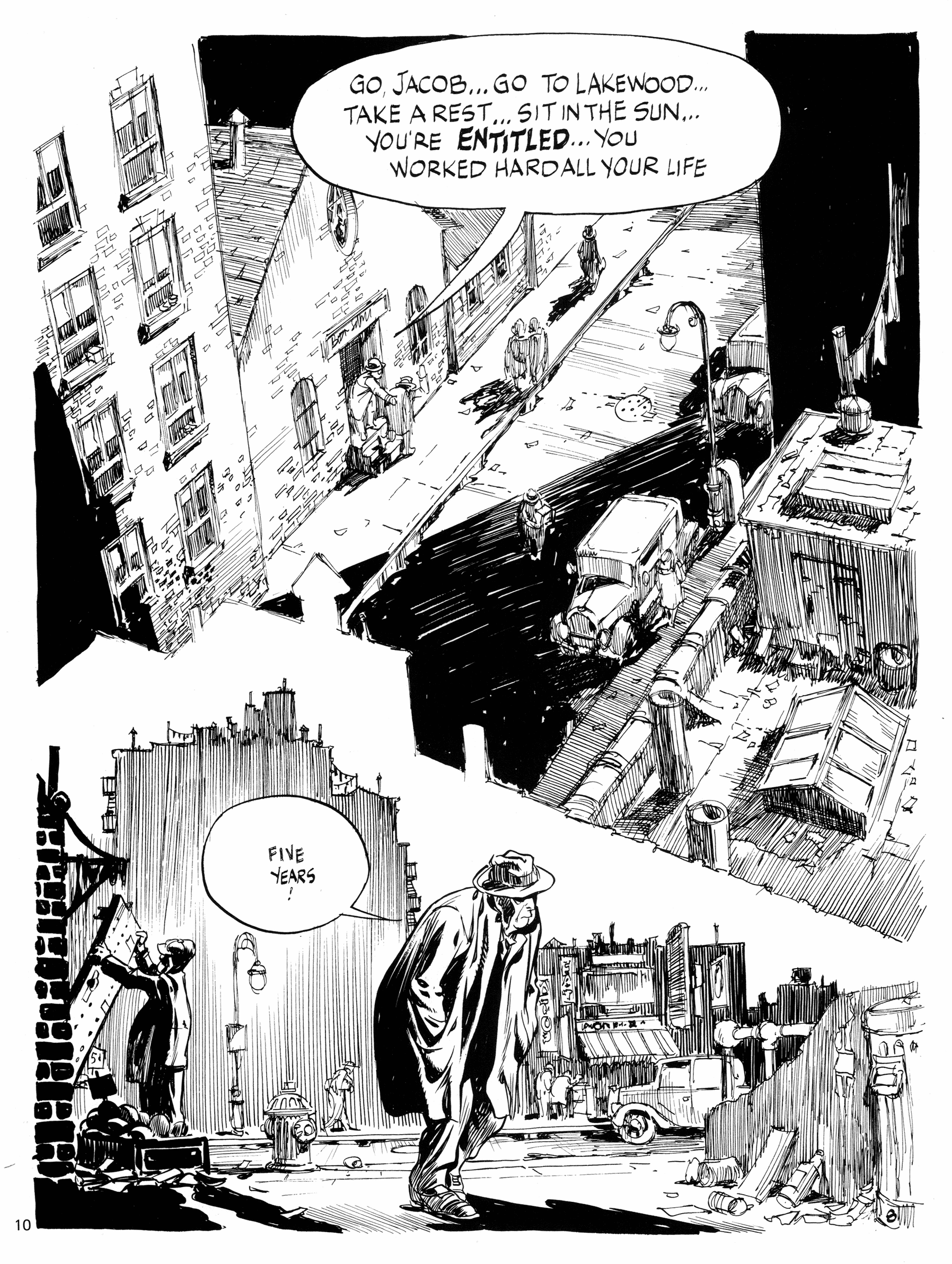 Read online Will Eisner's Quarterly comic -  Issue #1 - 12