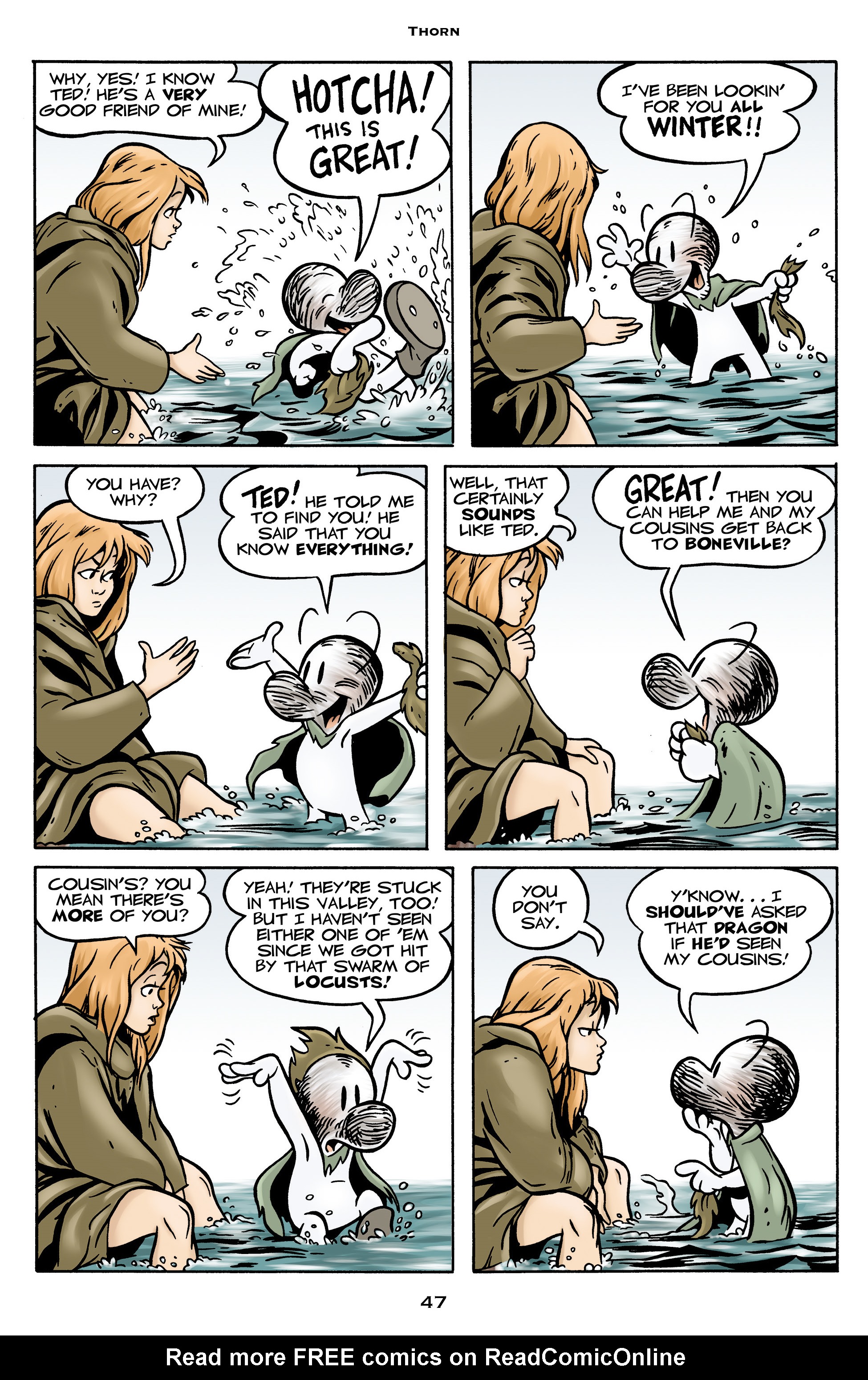 Read online Bone: Out From Boneville comic -  Issue # TPB - 47