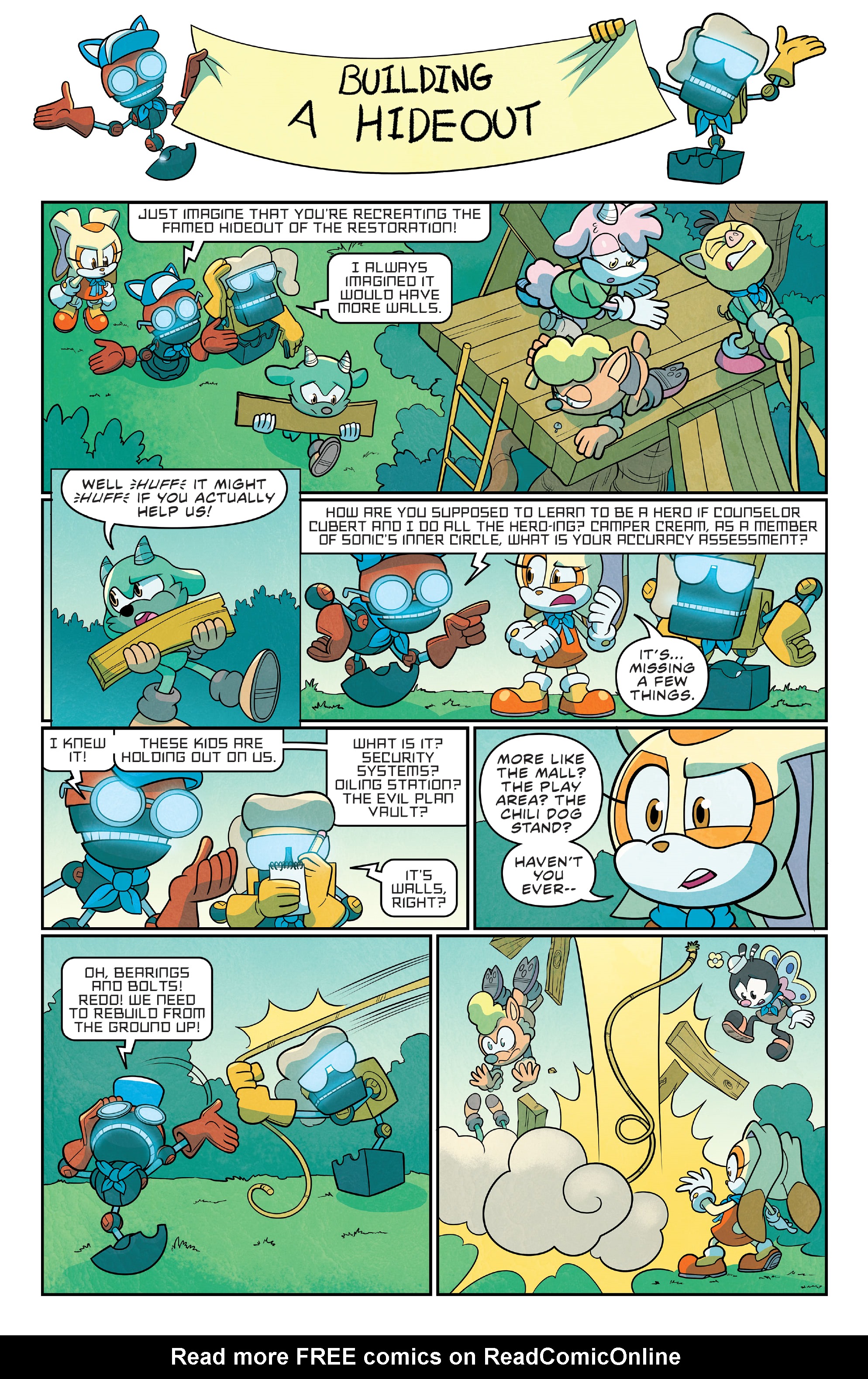 Read online Sonic the Hedgehog (2018) comic -  Issue # Annual 2022 - 22