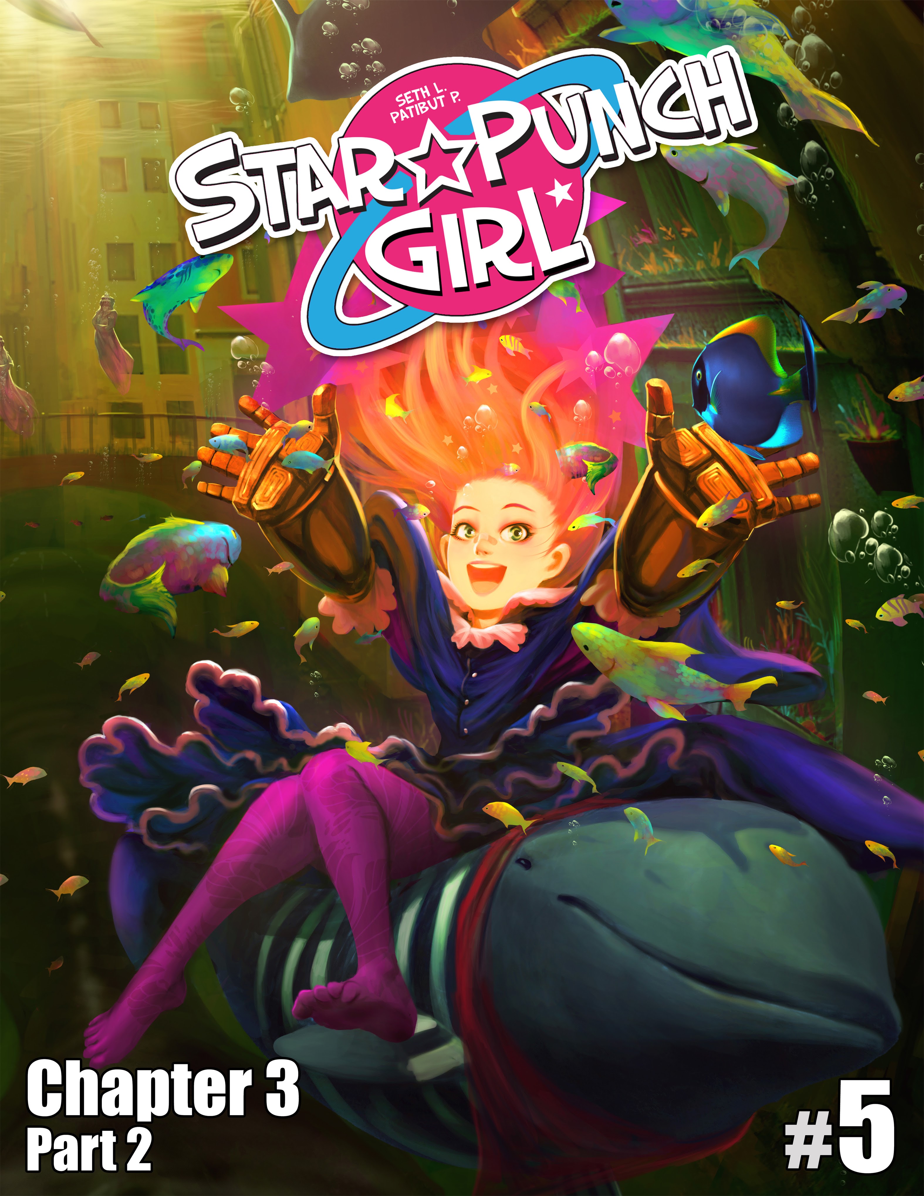 Read online Starpunch Girl comic -  Issue #5 - 1