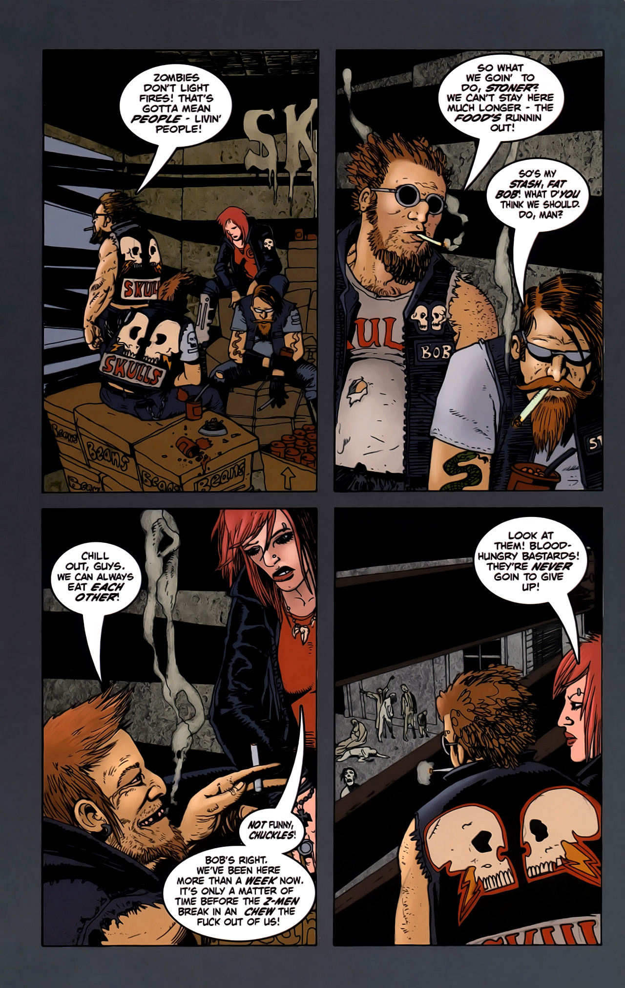 Read online The Dead: Kingdom of Flies comic -  Issue #4 - 7