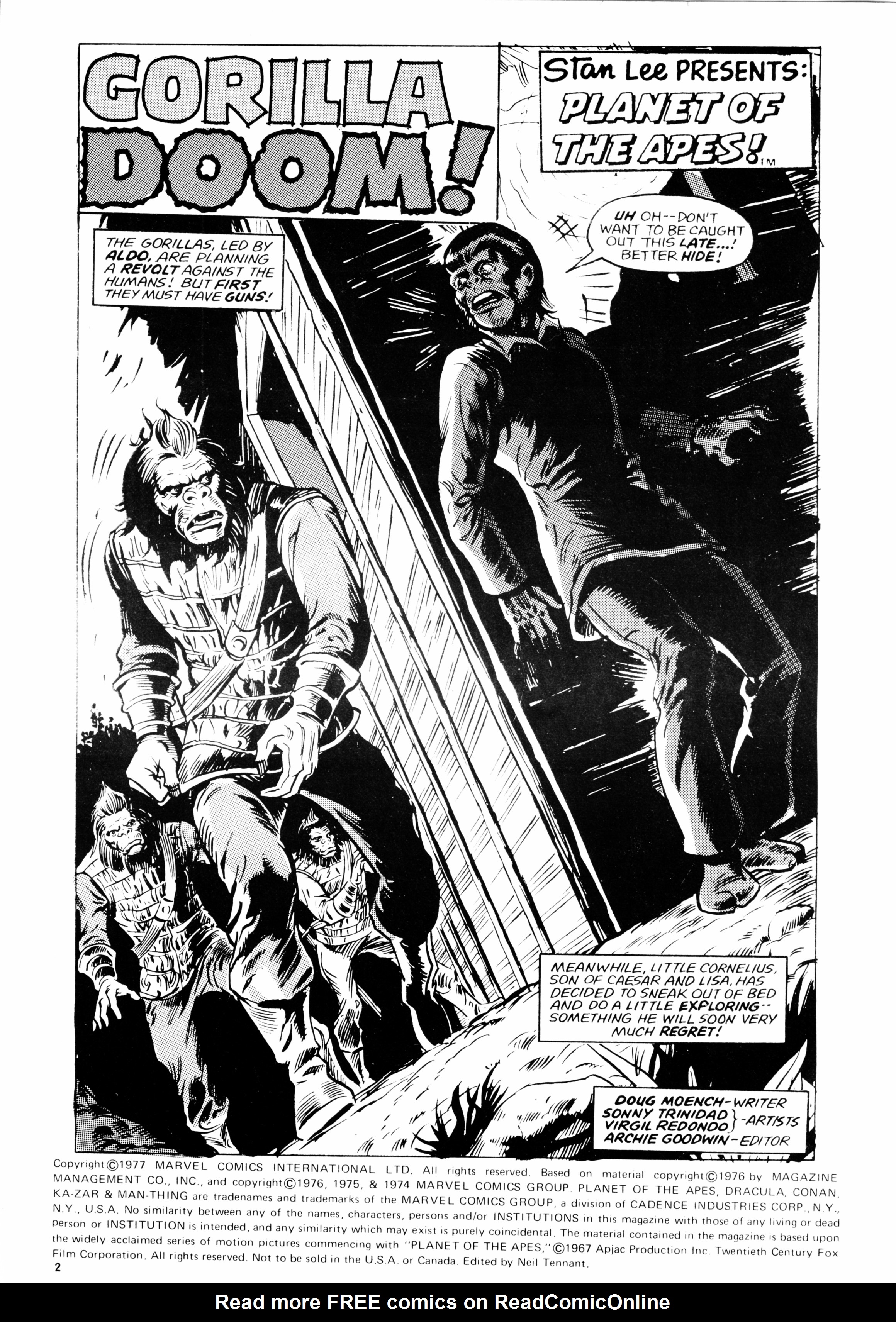 Read online Planet of the Apes (1974) comic -  Issue #119 - 2