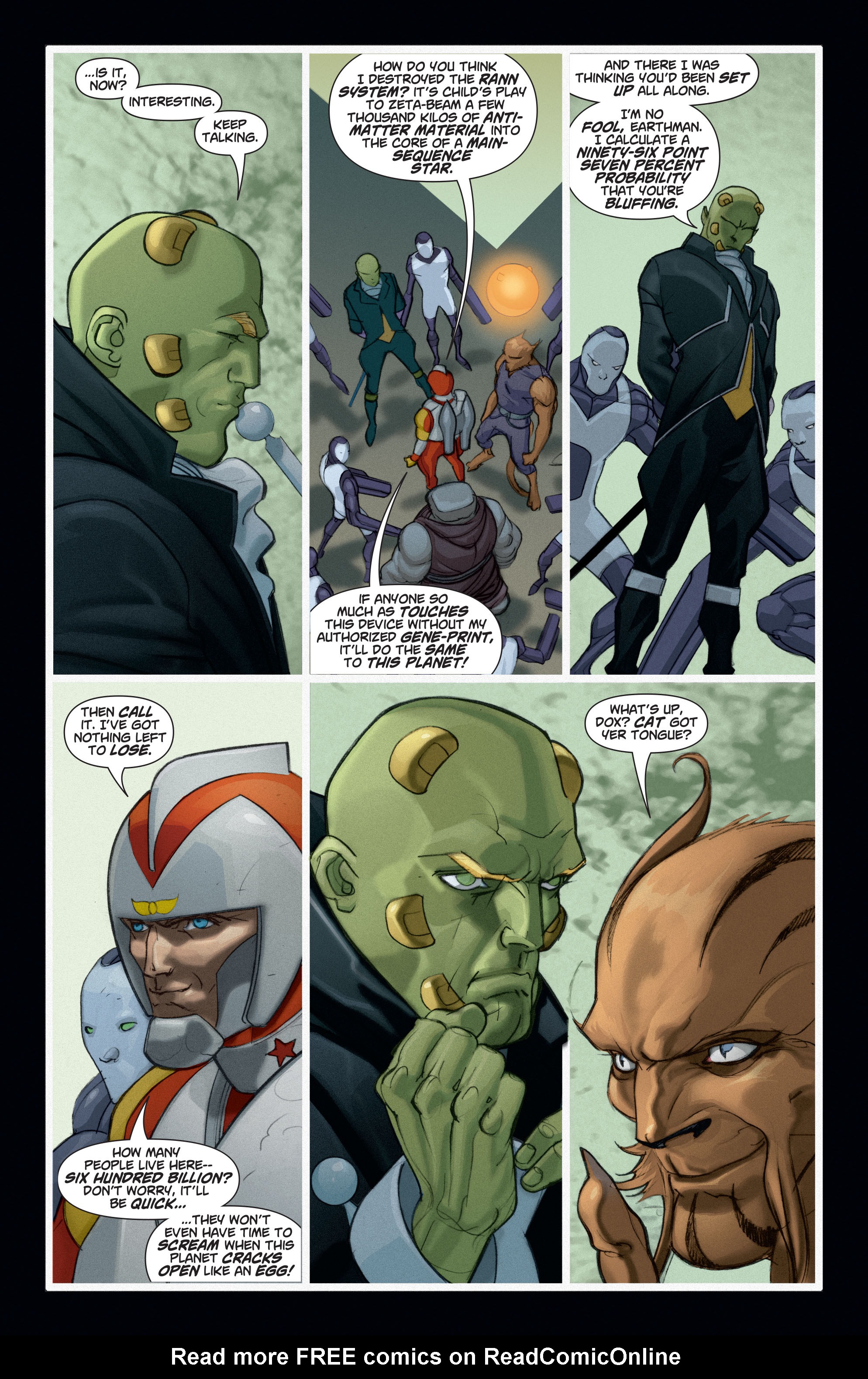 Read online Adam Strange (2004) comic -  Issue #6 - 19