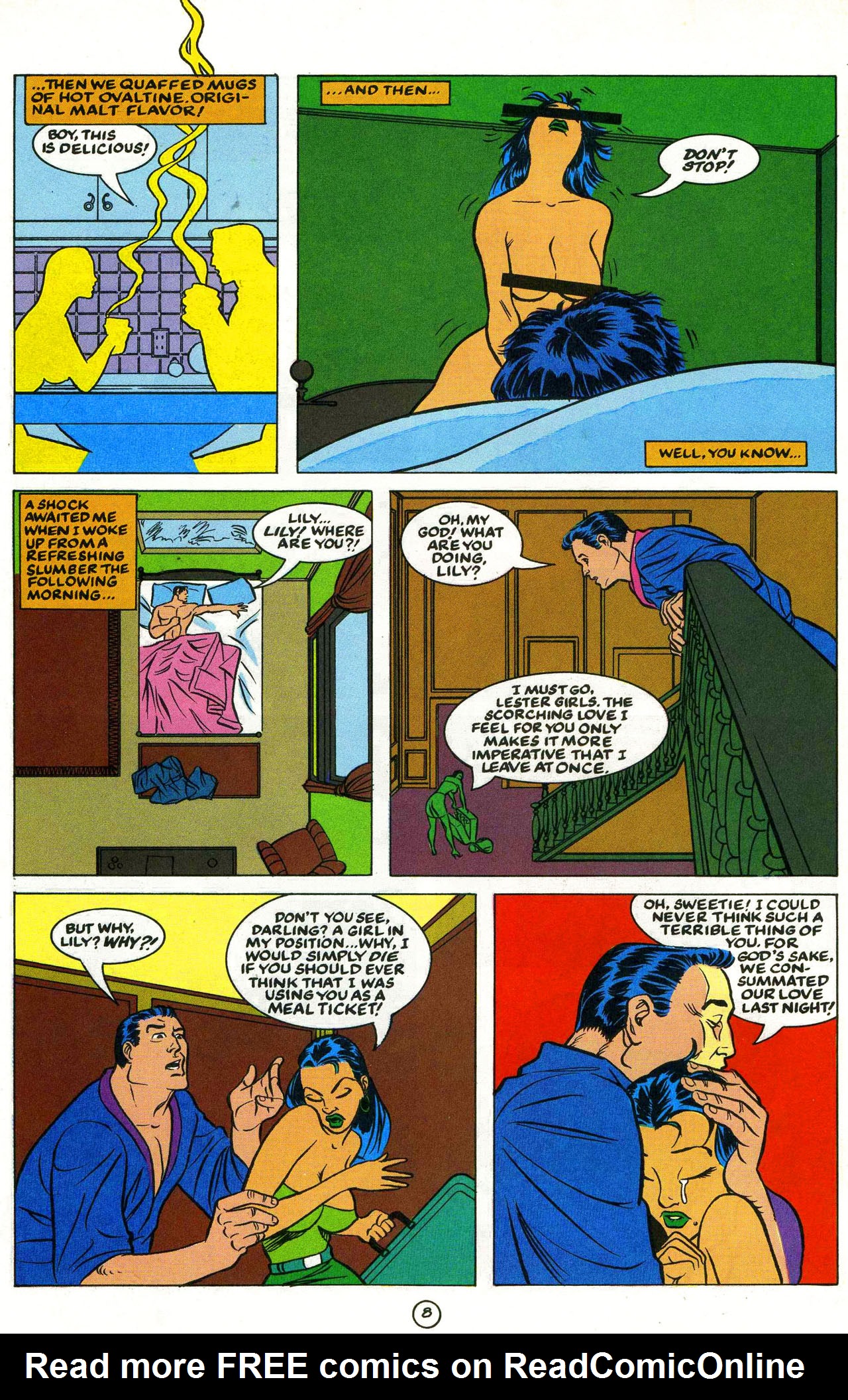 Read online The Trouble With Girls (1989) comic -  Issue #3 - 10