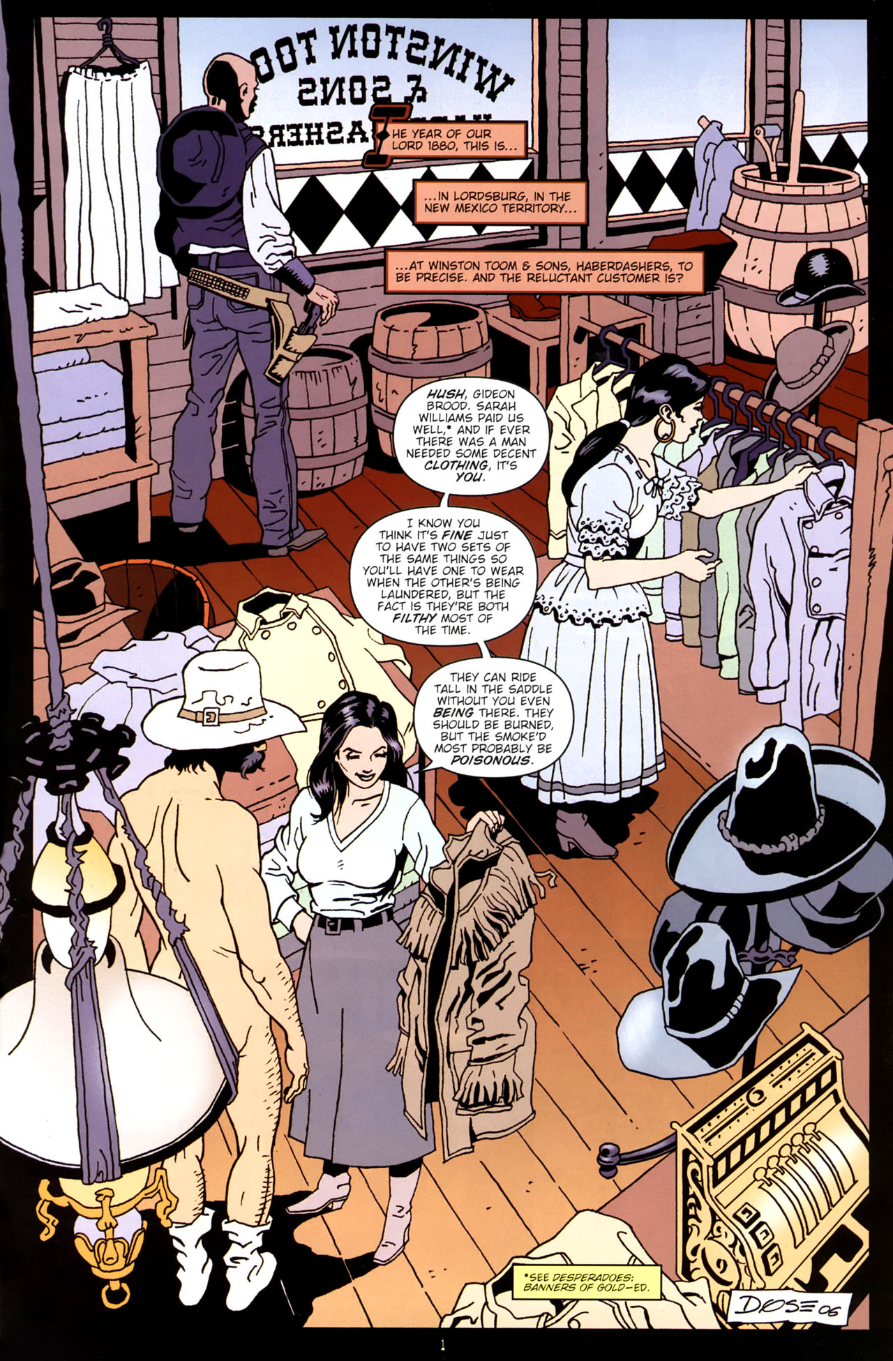 Read online Desperadoes: Buffalo Dreams comic -  Issue #1 - 3