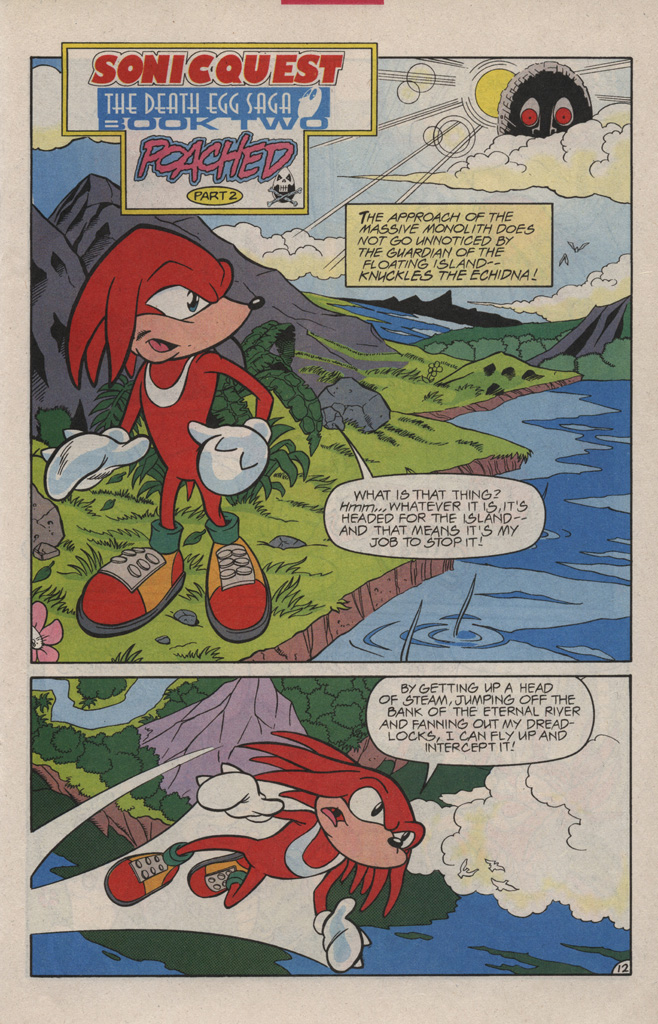 Read online Sonic Quest - The Death Egg Saga comic -  Issue #2 - 19