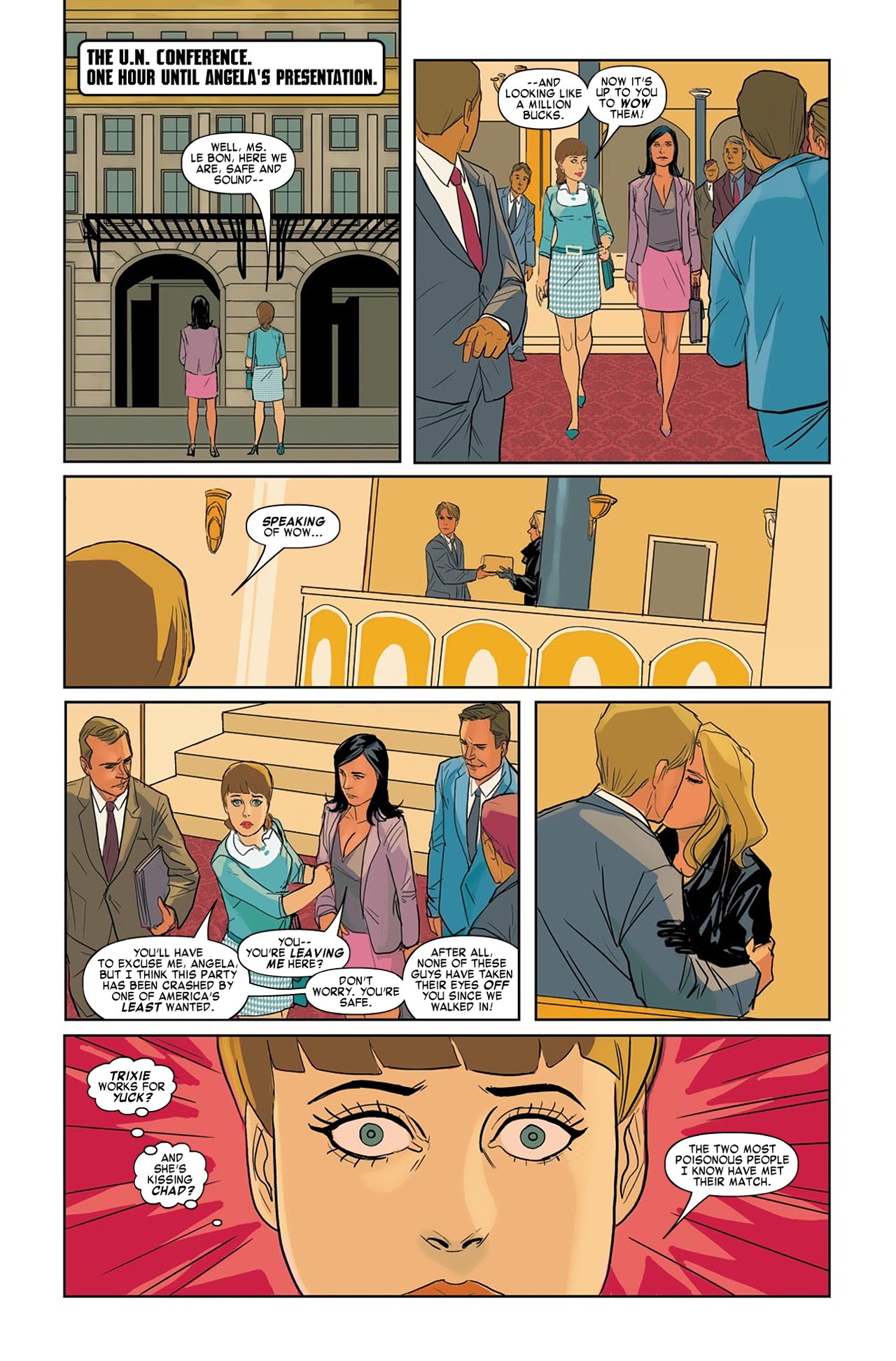 Read online SpyGal: Thrills, Frills & Espionage comic -  Issue #1 - 10