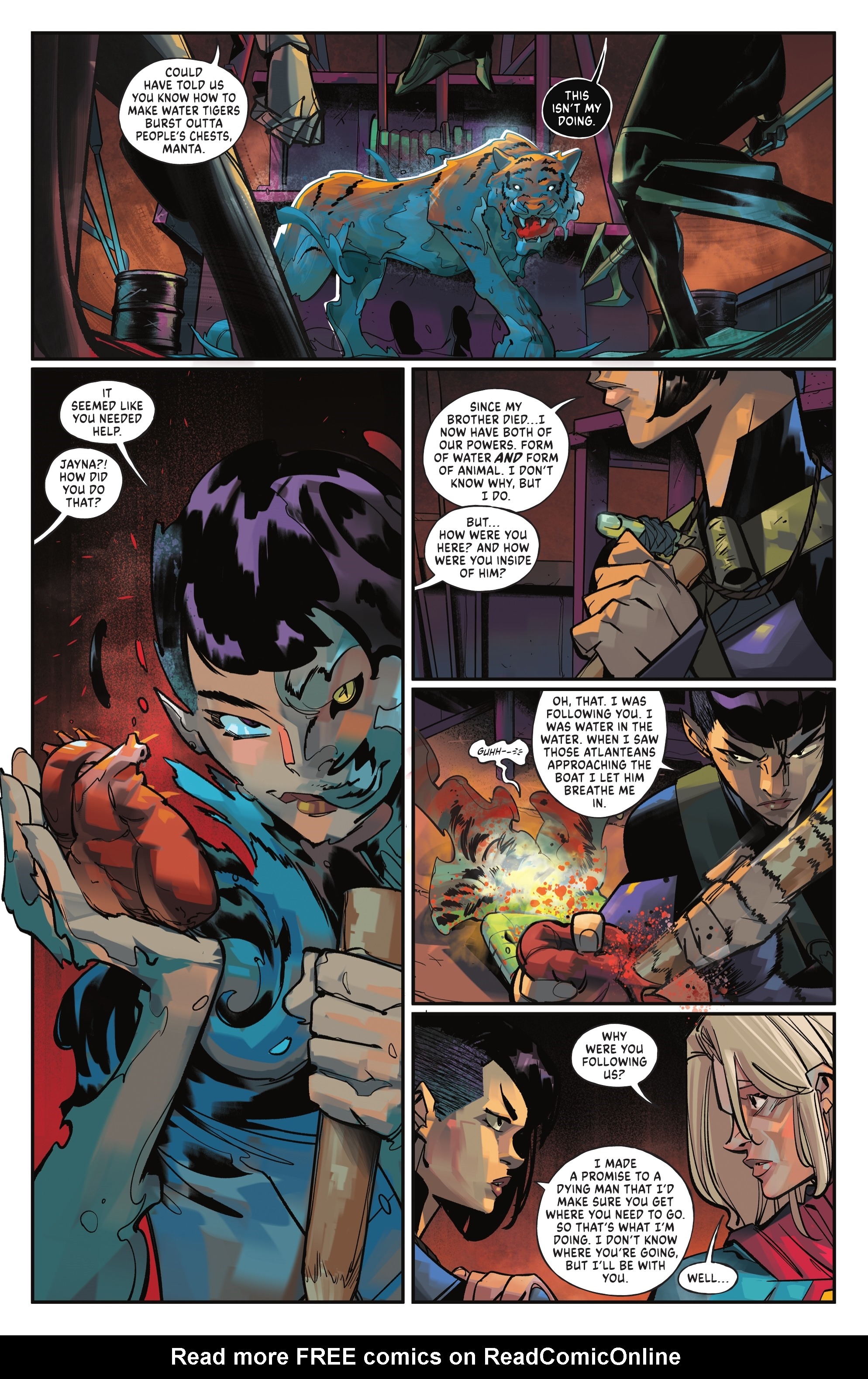 Read online DC vs. Vampires comic -  Issue #8 - 23