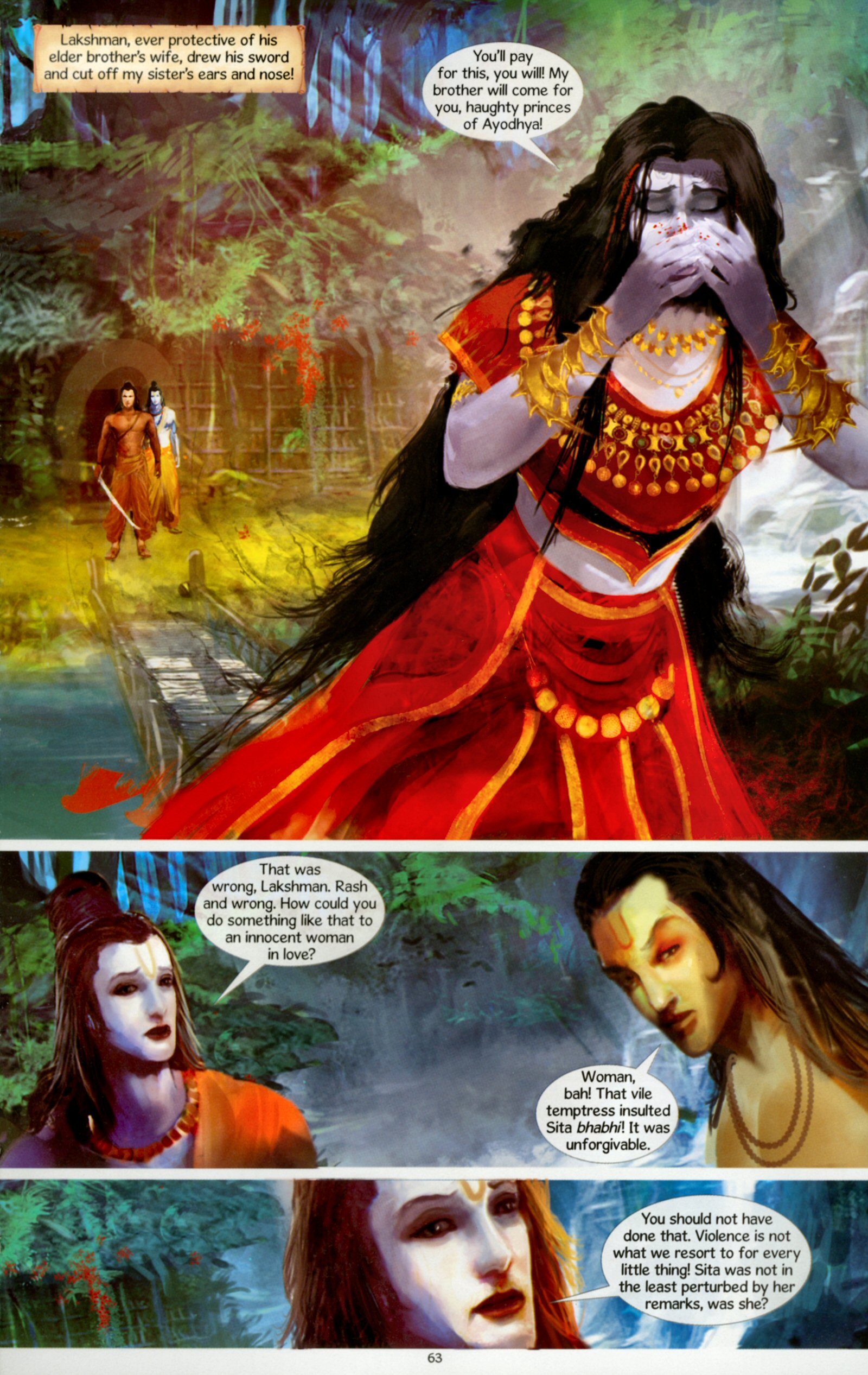 Read online Ravana: Roar of the Demon King comic -  Issue # Full - 66