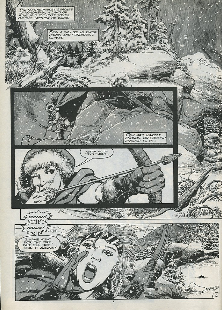 Read online The Savage Sword Of Conan comic -  Issue #179 - 4