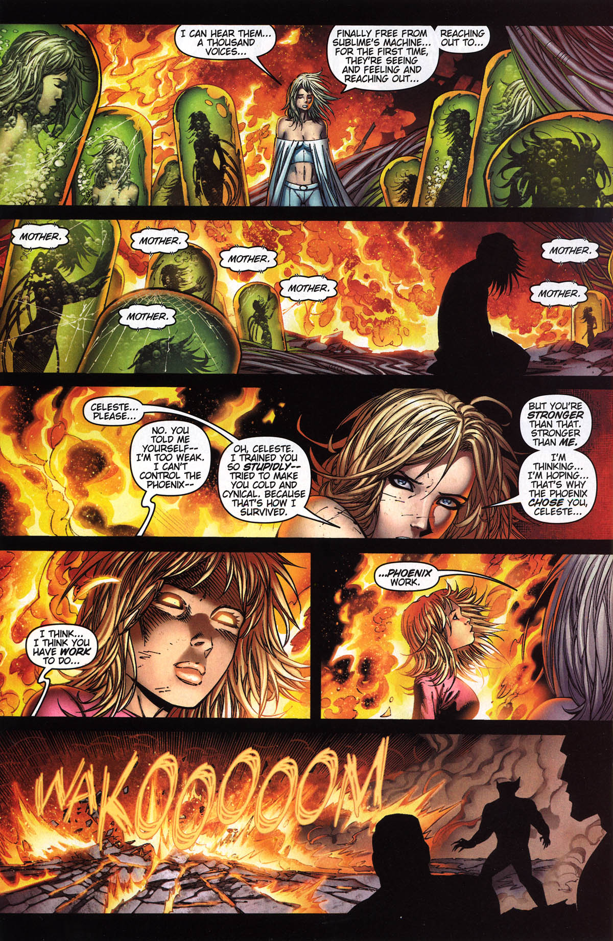 Read online X-Men: Phoenix - Warsong comic -  Issue #5 - 21