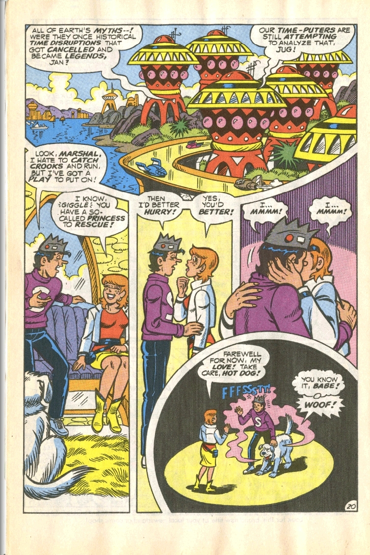 Read online Jughead's Time Police comic -  Issue #2 - 21