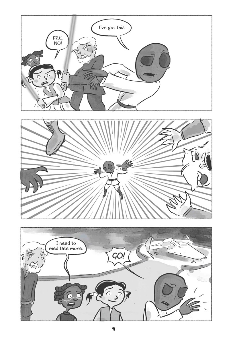 Read online Jedi Academy comic -  Issue # TPB 9 (Part 1) - 92