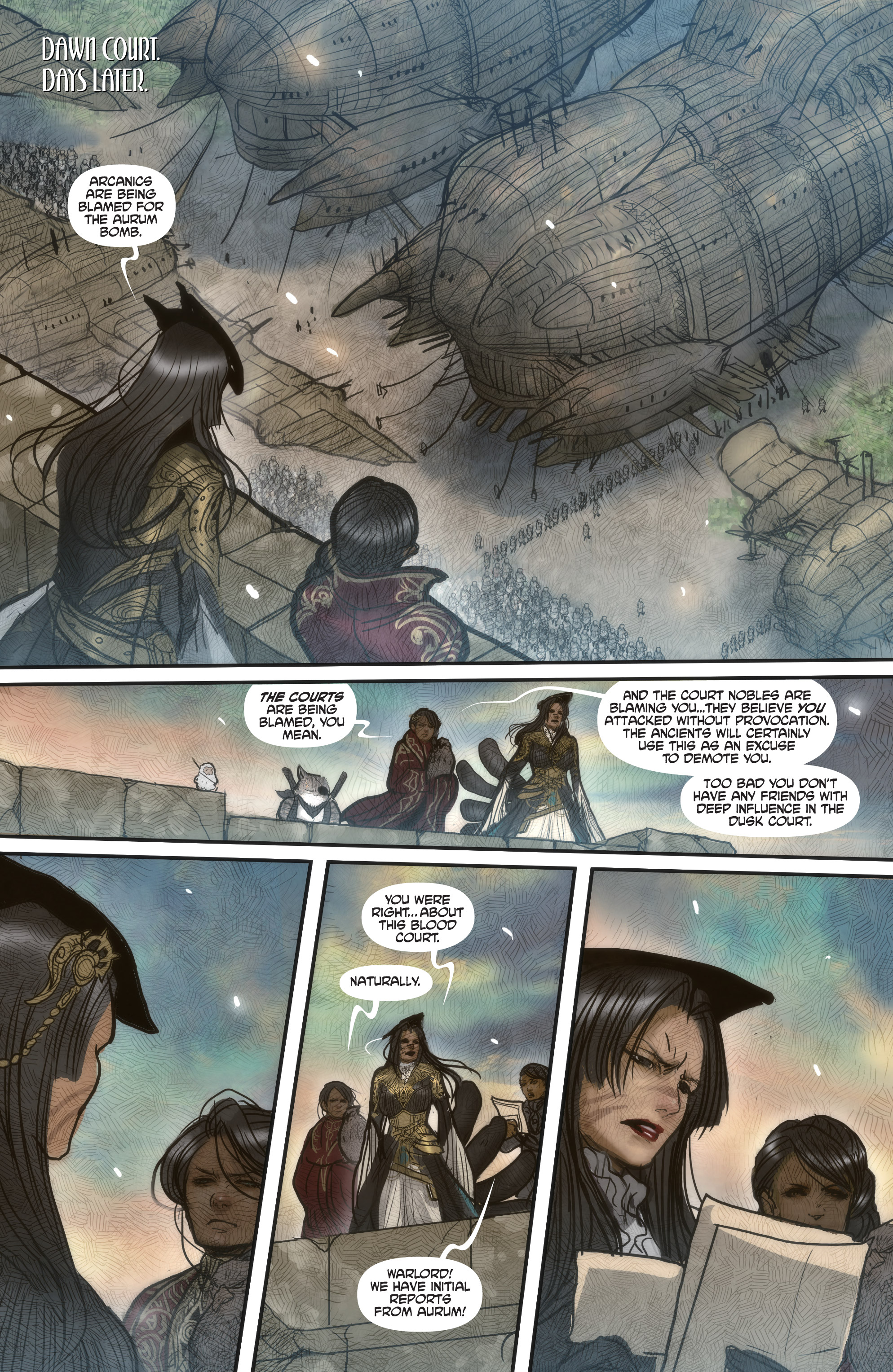 Read online Monstress comic -  Issue #24 - 28