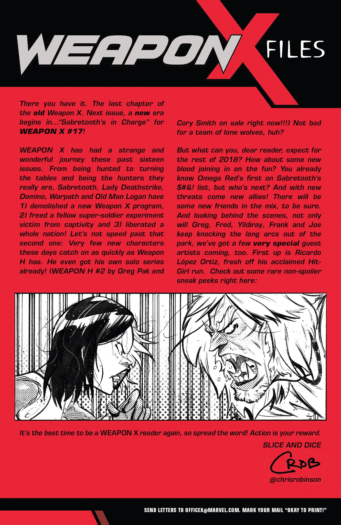 Read online Weapon X (2017) comic -  Issue #16 - 23