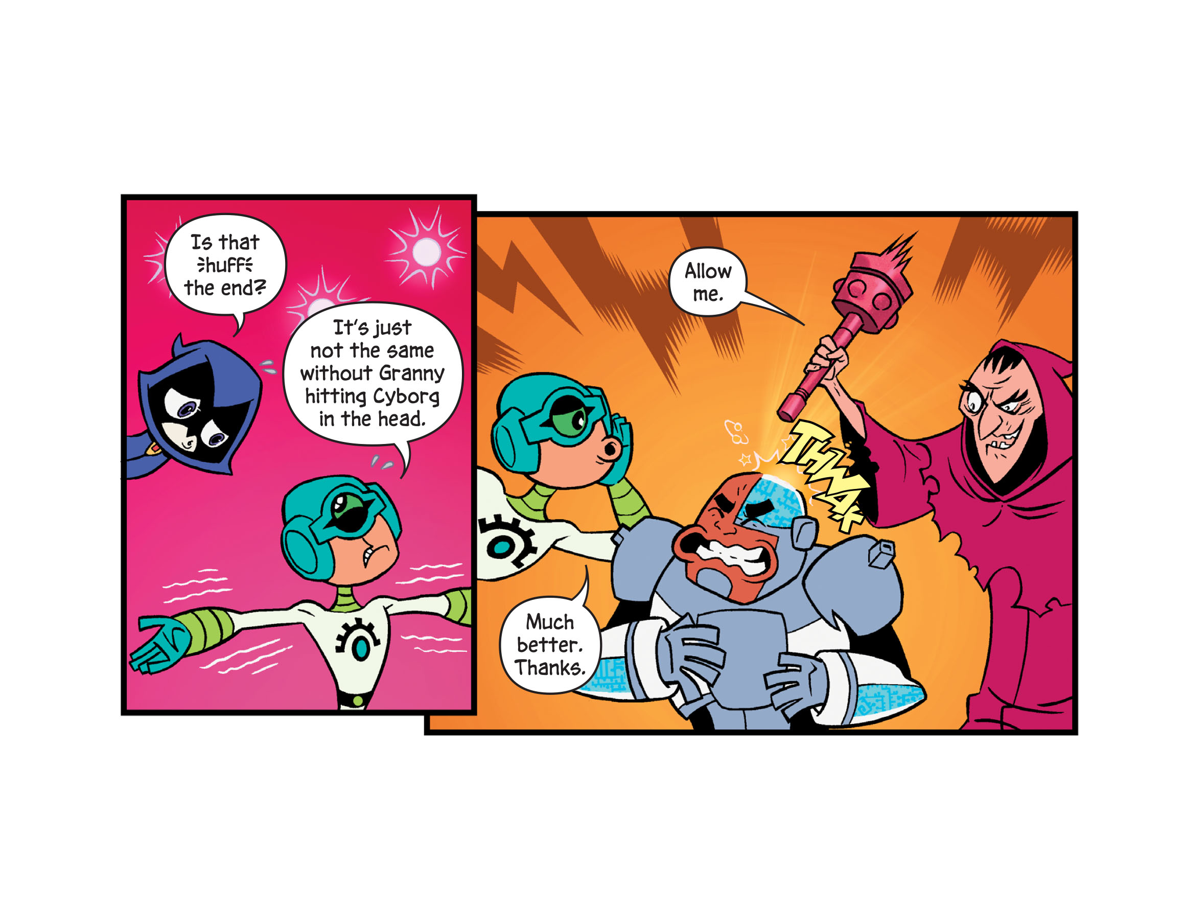 Read online Teen Titans Go! To Camp comic -  Issue #16 - 14