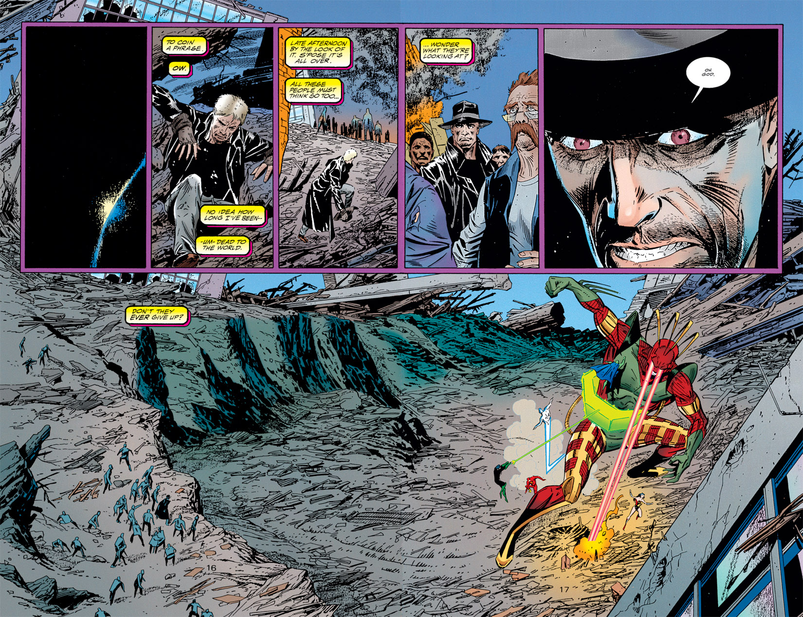 Read online Resurrection Man (1997) comic -  Issue #2 - 13