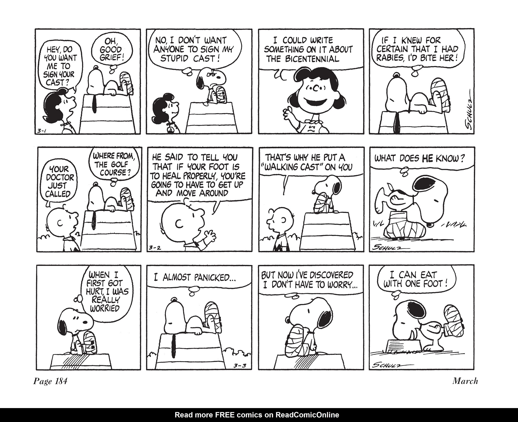 Read online The Complete Peanuts comic -  Issue # TPB 13 - 200