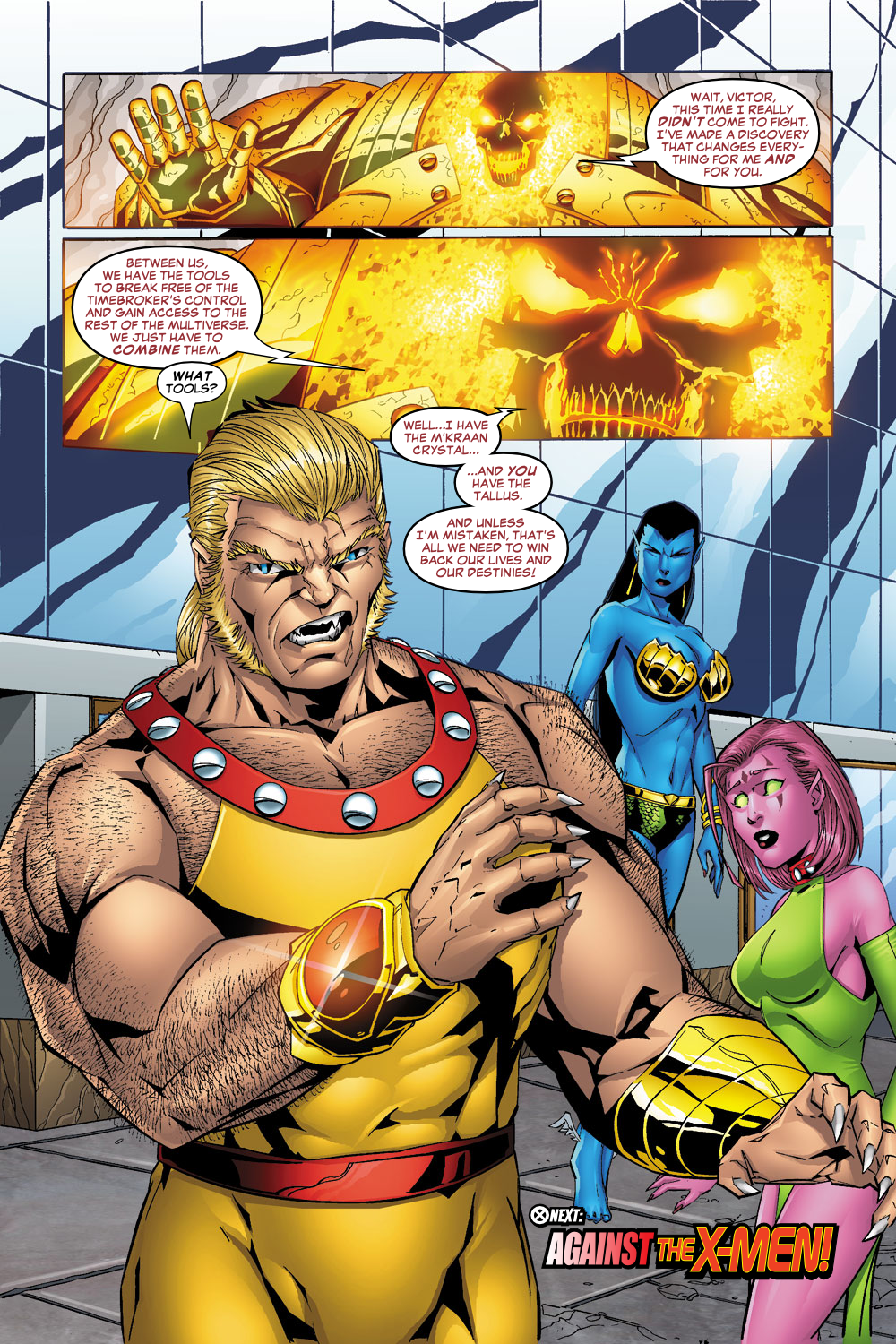 Read online Exiles (2001) comic -  Issue #60 - 22