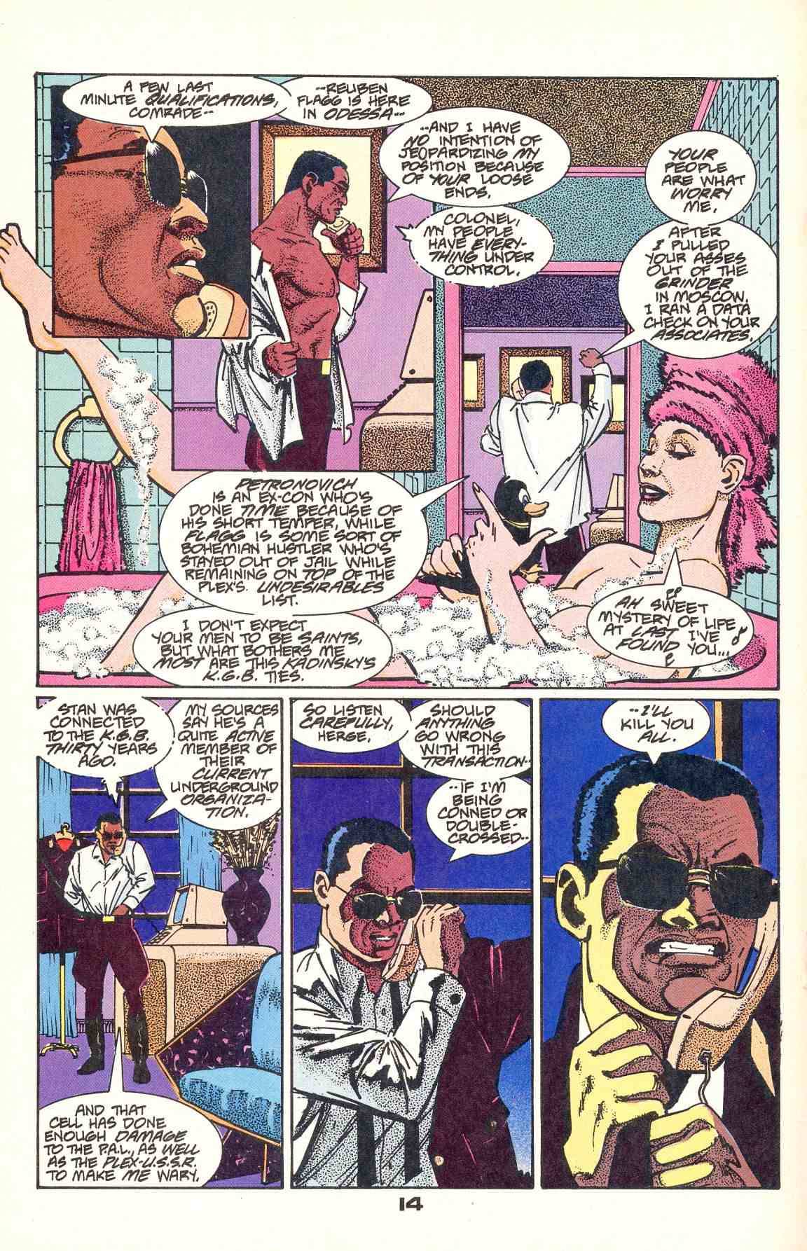 Read online Howard Chaykin's American Flagg comic -  Issue #7 - 18