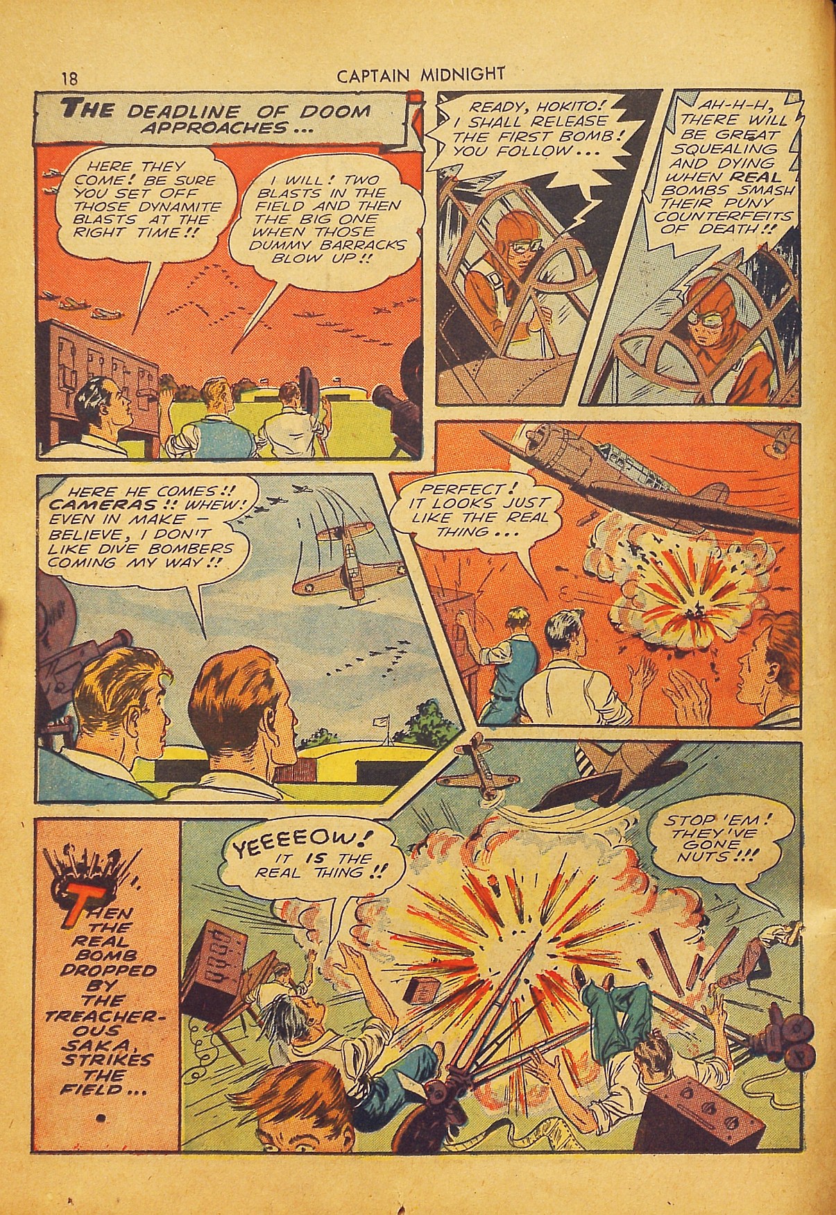 Read online Captain Midnight (1942) comic -  Issue #2 - 17