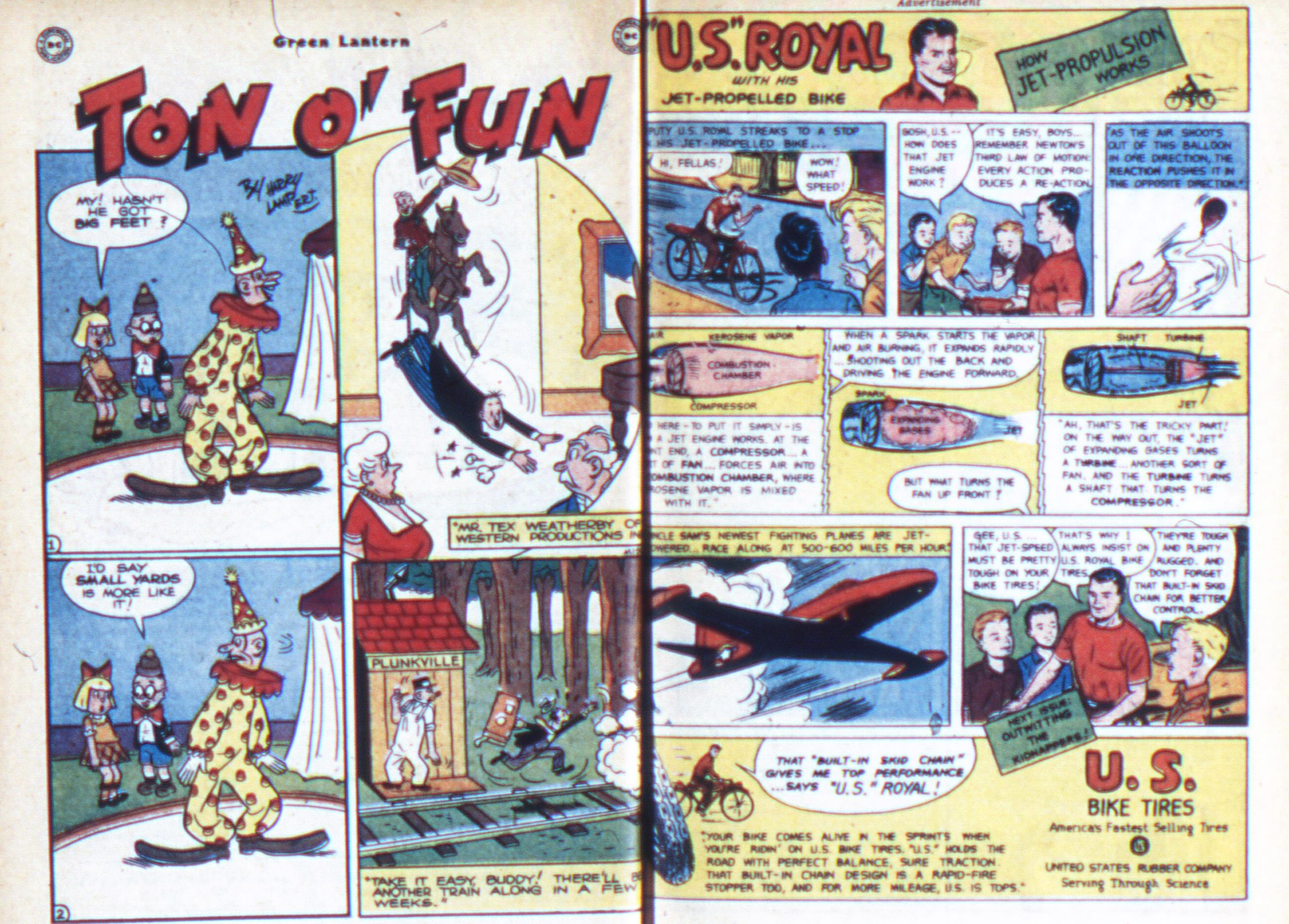 Read online Green Lantern (1941) comic -  Issue #26 - 26