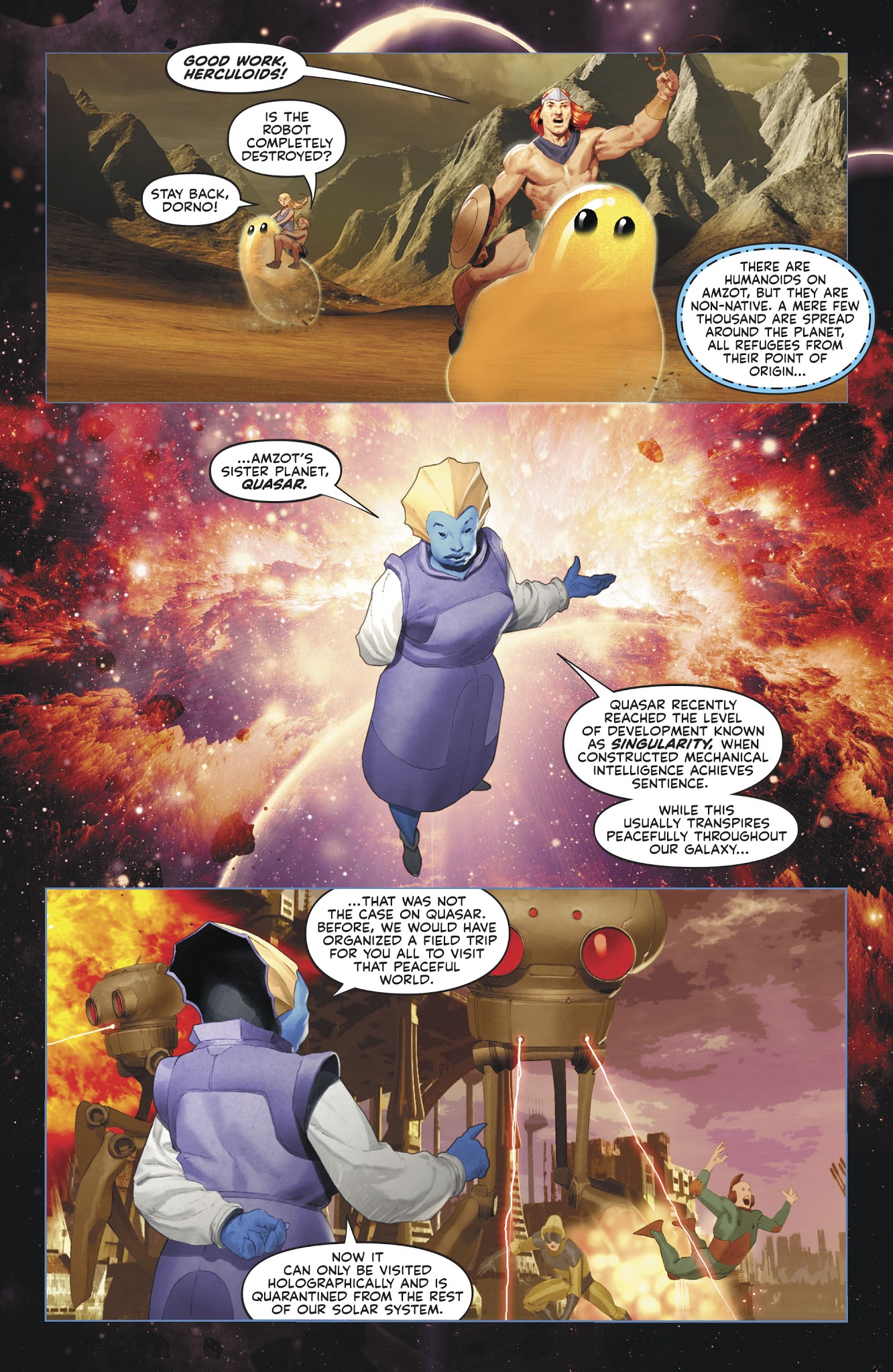 Read online Future Quest Presents comic -  Issue #1 - 10