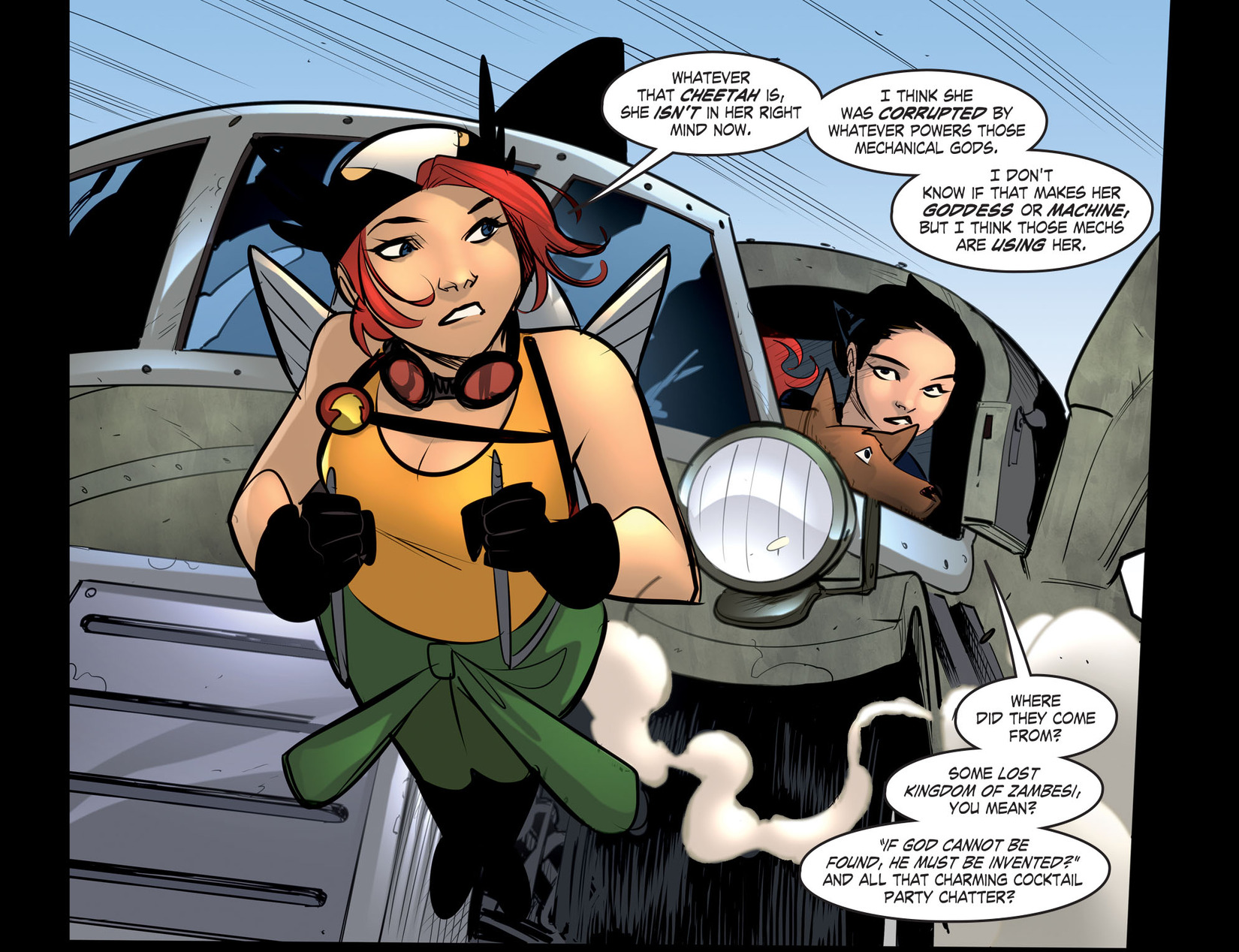 Read online DC Comics: Bombshells comic -  Issue #64 - 13