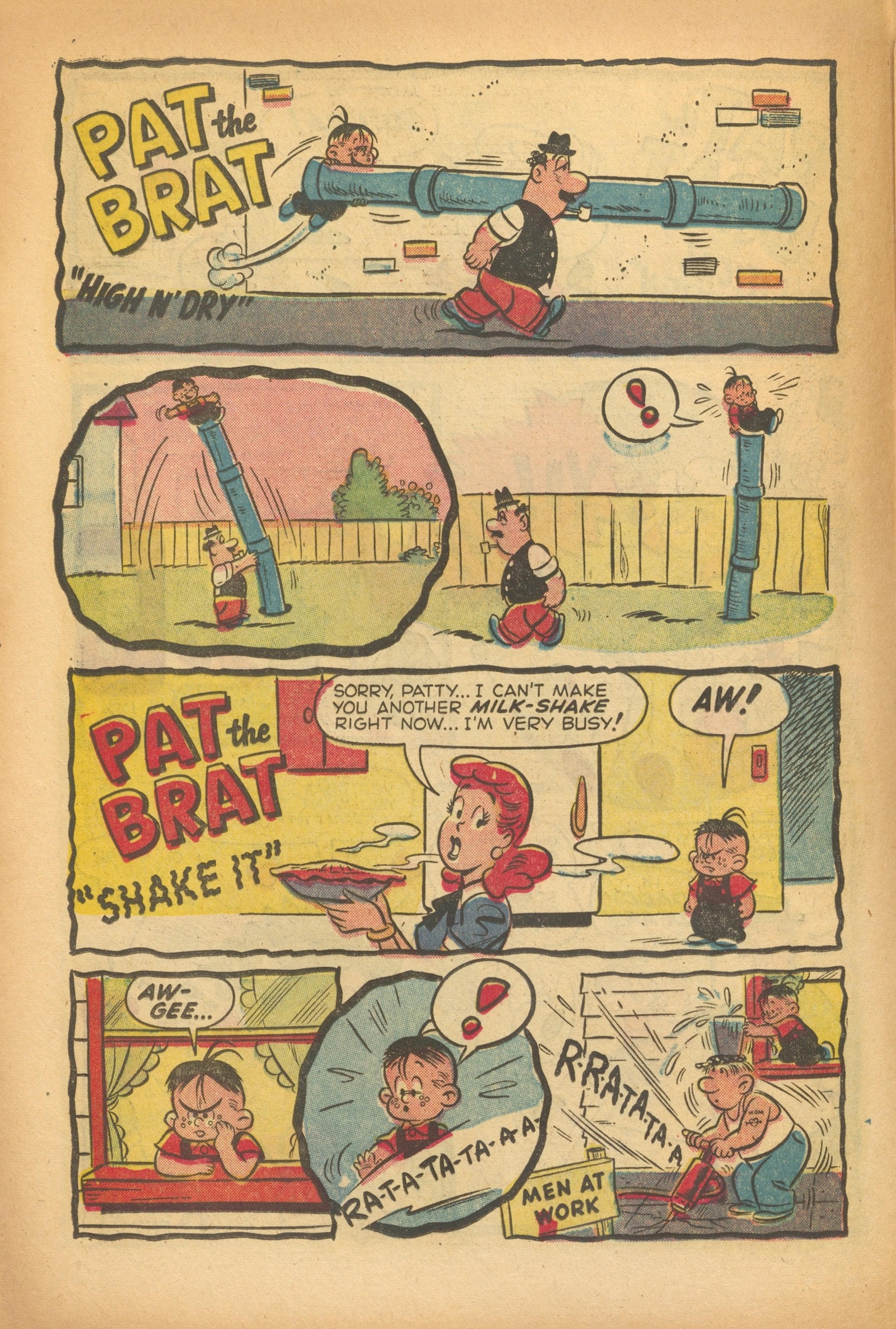Read online Pat the Brat comic -  Issue #15 - 16
