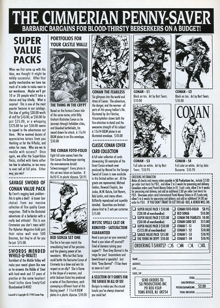 Read online The Savage Sword Of Conan comic -  Issue #179 - 67
