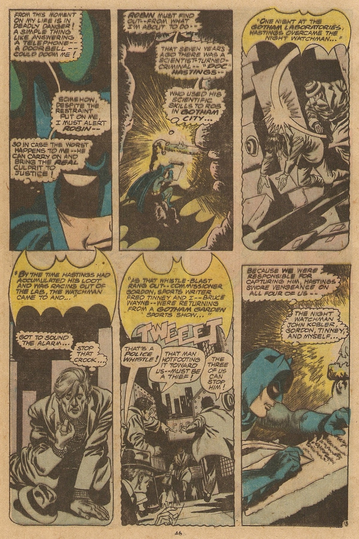 Read online Batman (1940) comic -  Issue #262 - 46