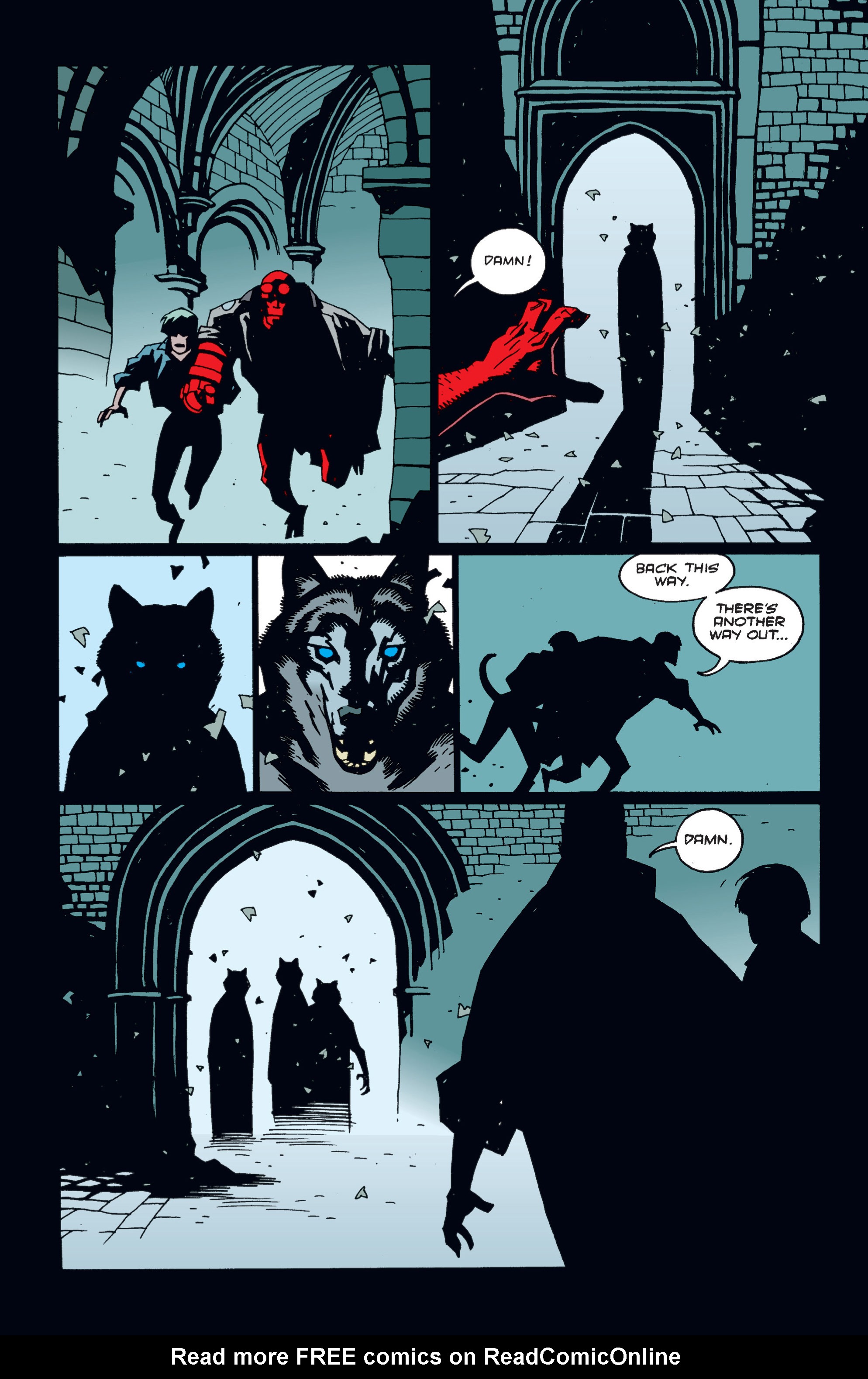 Read online Hellboy comic -  Issue #3 - 101