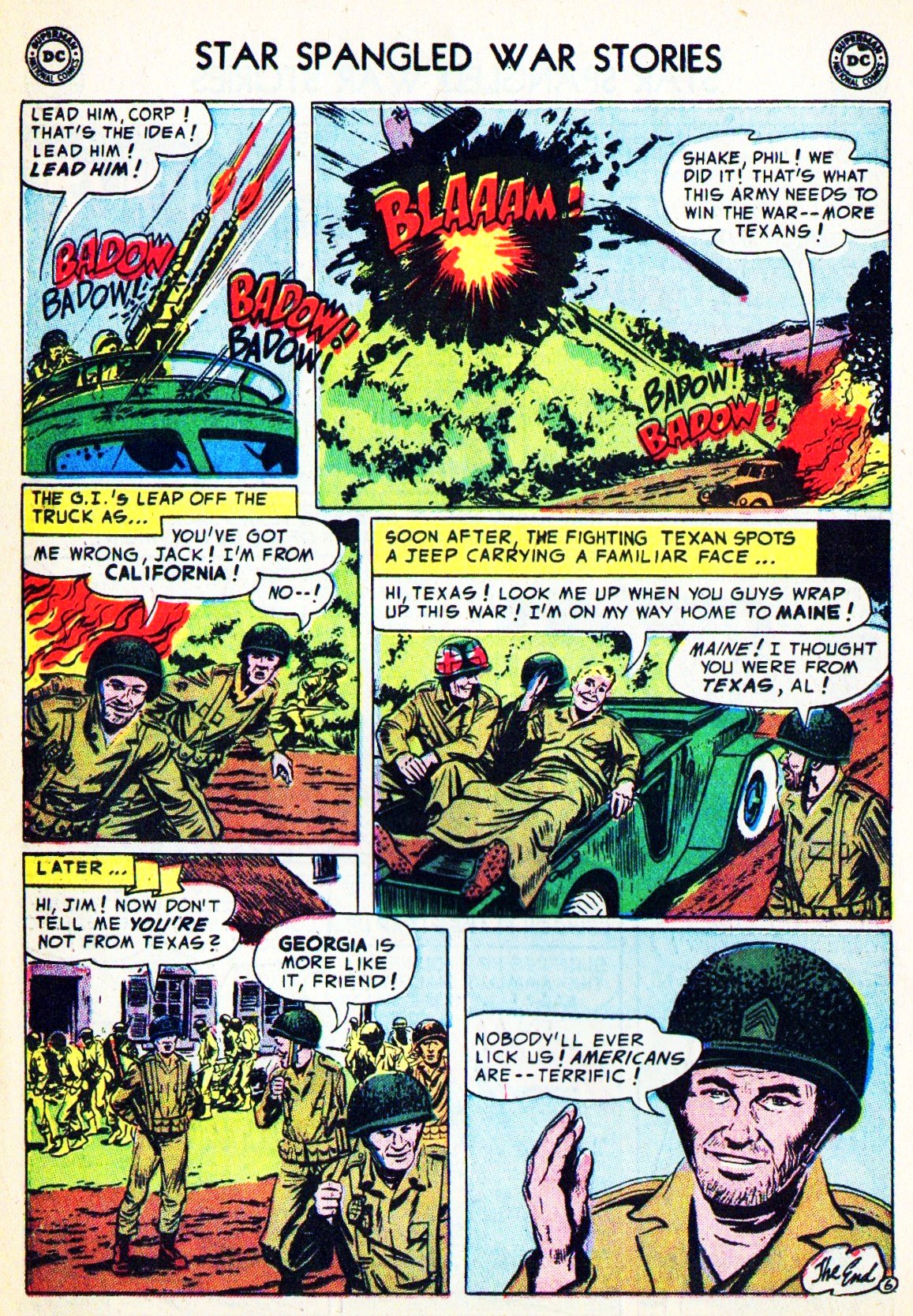 Read online Star Spangled War Stories (1952) comic -  Issue #21 - 26