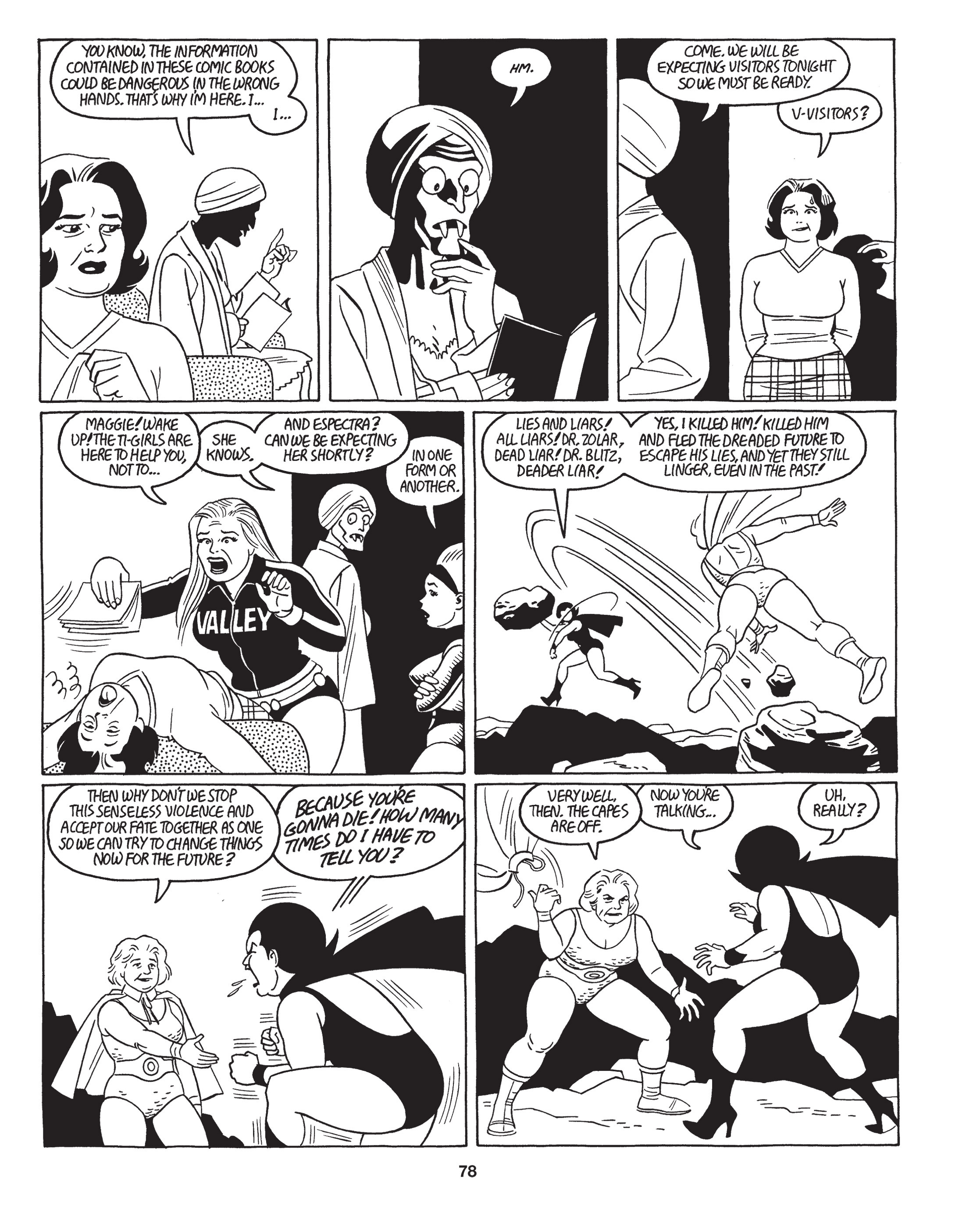 Read online Love and Rockets: New Stories comic -  Issue #2 - 80