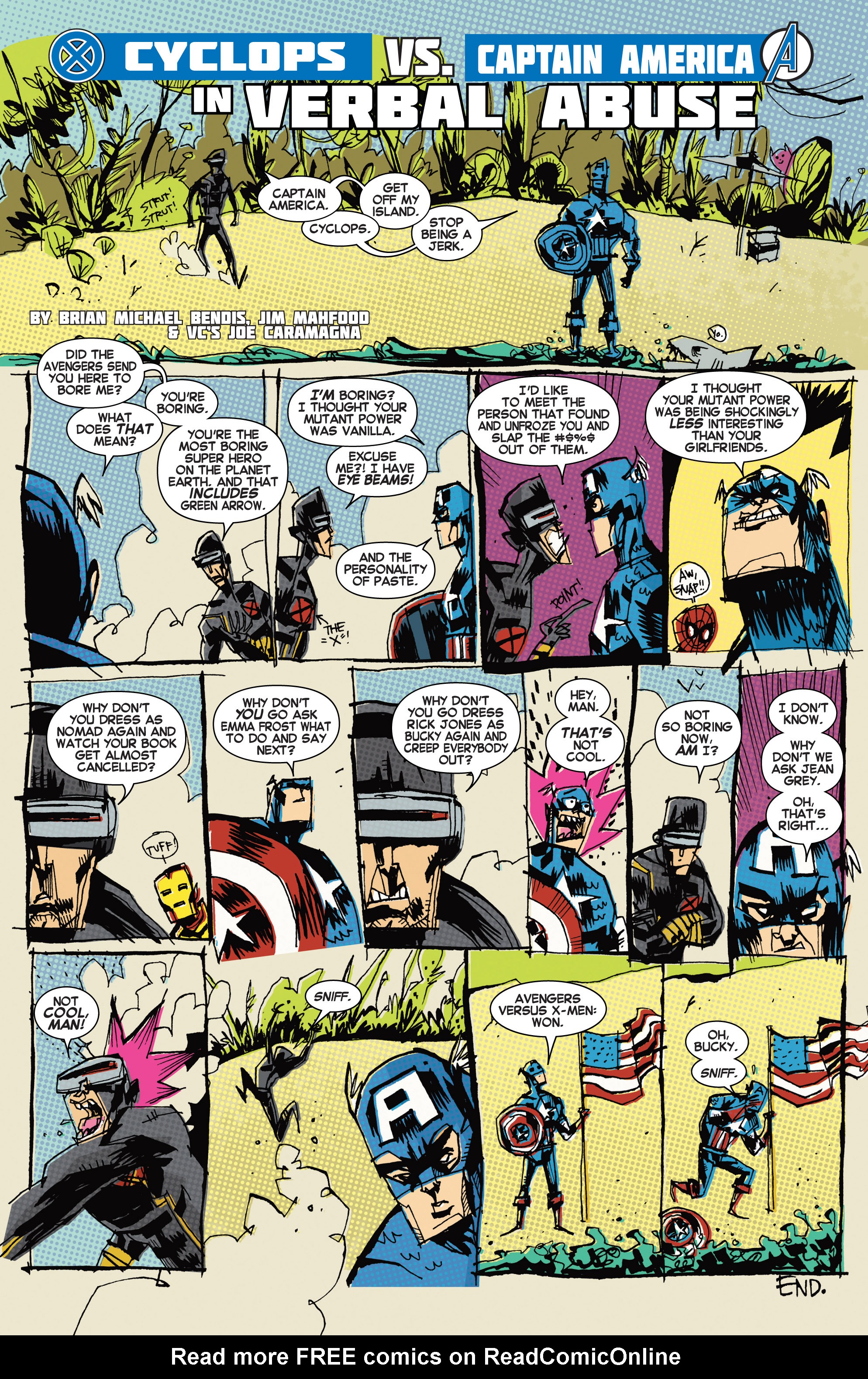 Read online AVX: VS comic -  Issue #6 - 12
