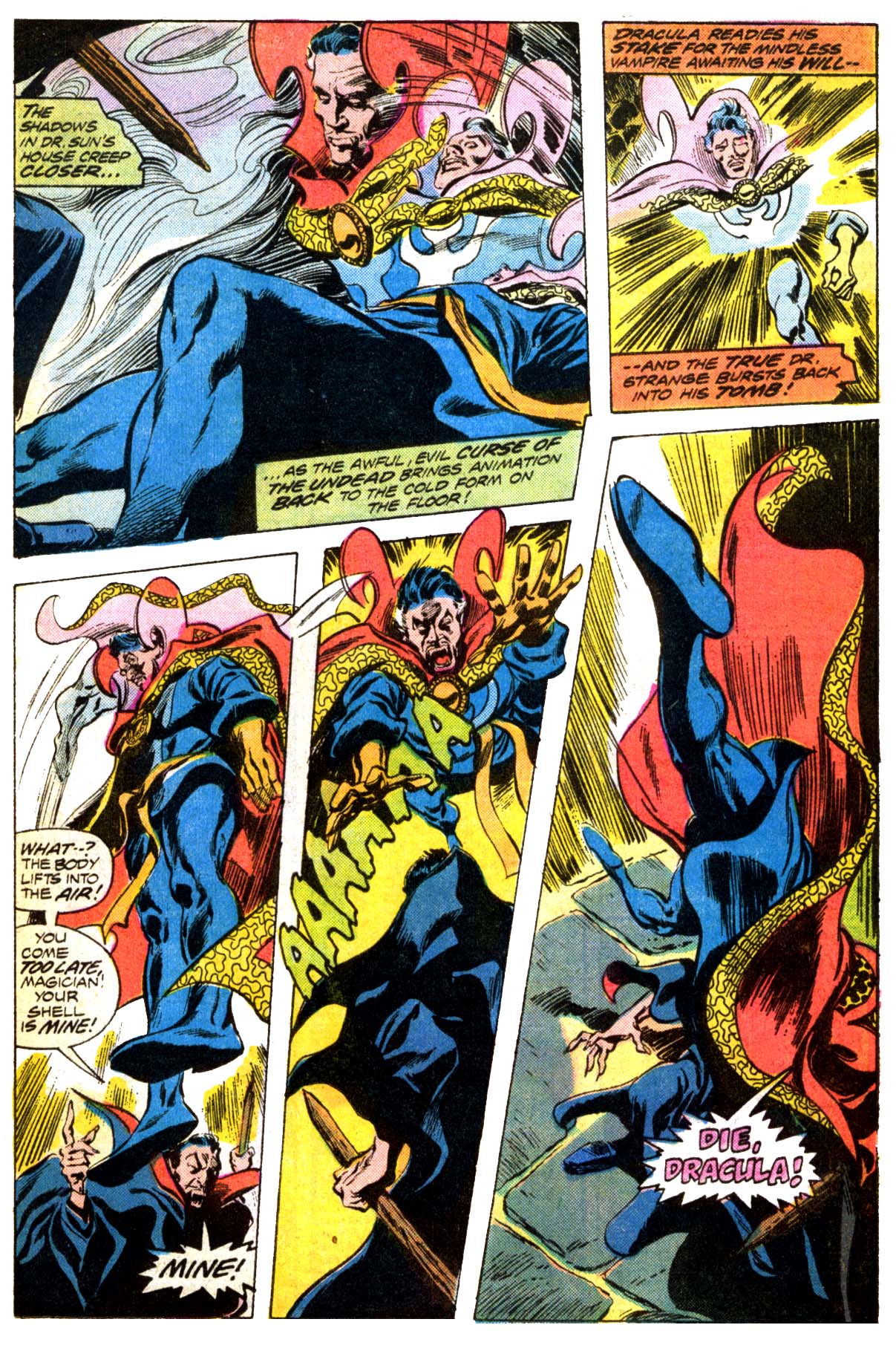 Read online Doctor Strange (1974) comic -  Issue #14 - 14
