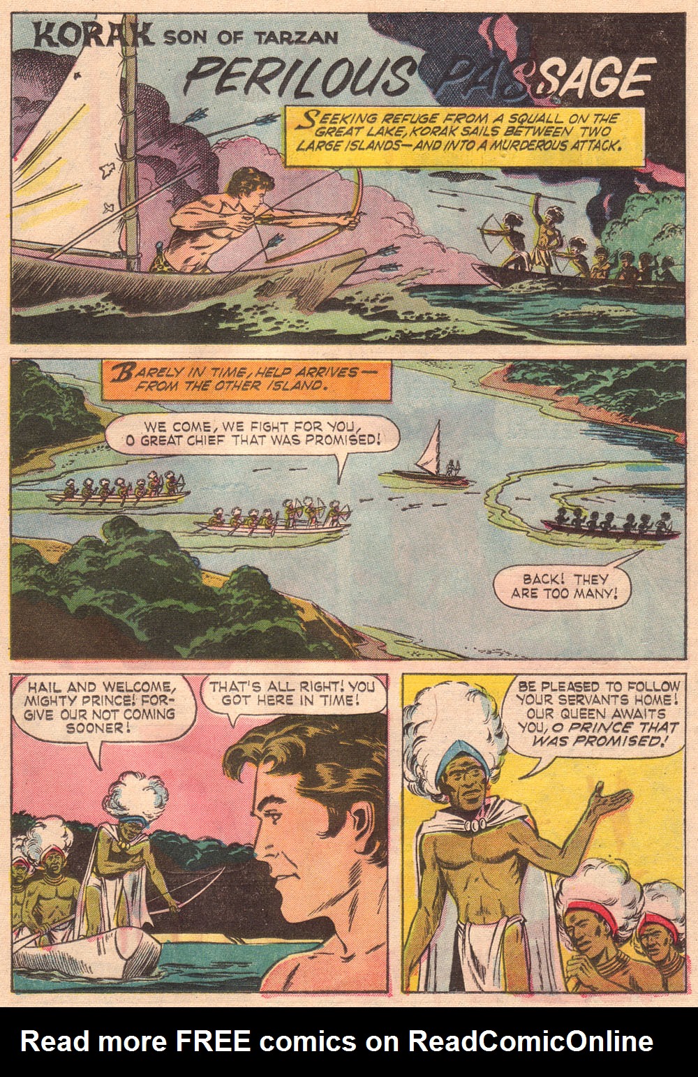 Read online Korak, Son of Tarzan (1964) comic -  Issue #14 - 25