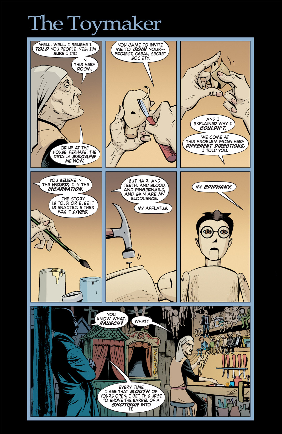 Read online The Unwritten comic -  Issue #19 - 7