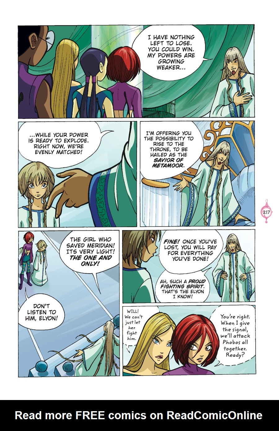 W.i.t.c.h. Graphic Novels issue TPB 3 - Page 218