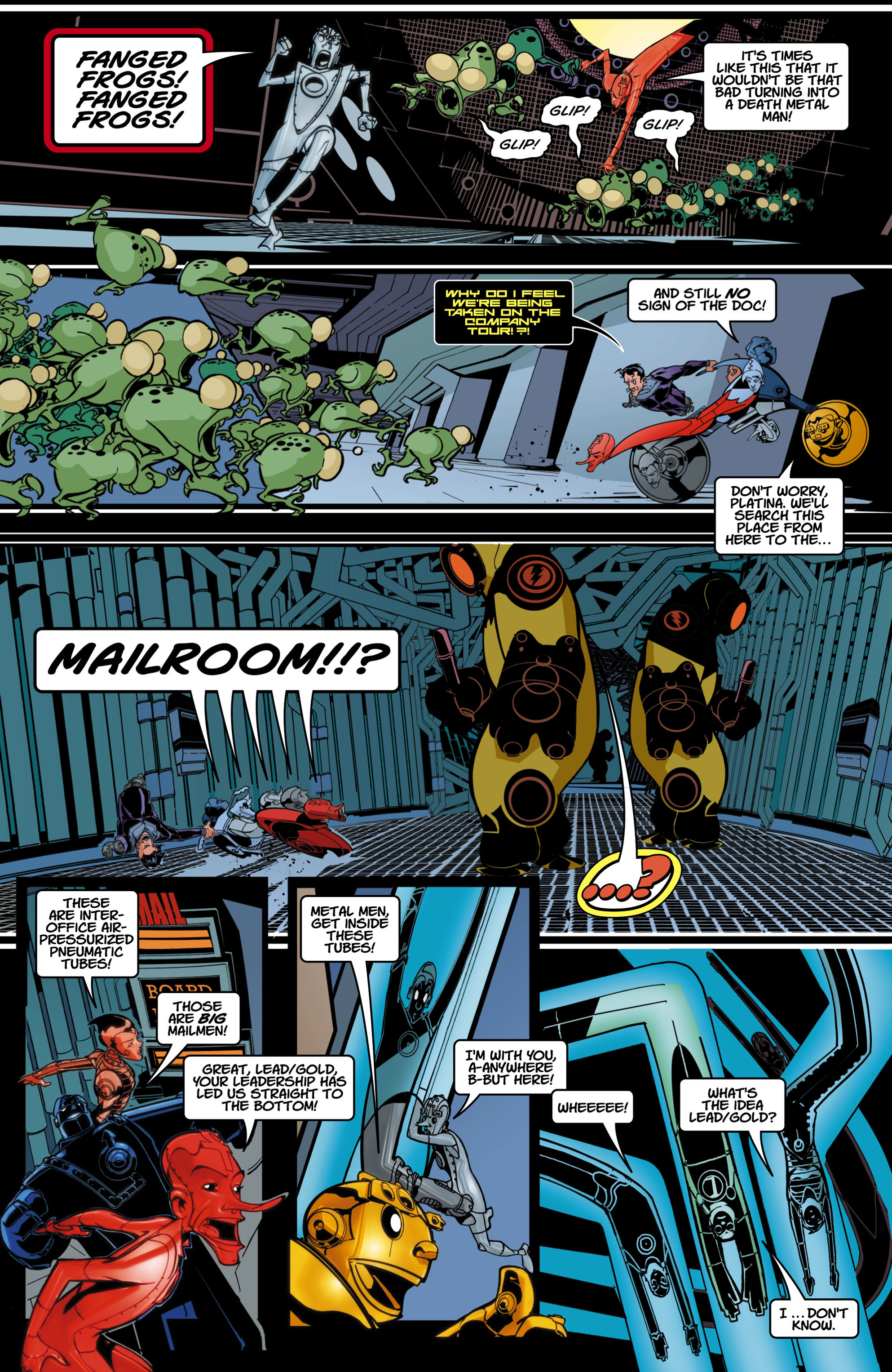 Read online Metal Men (2007) comic -  Issue #5 - 22