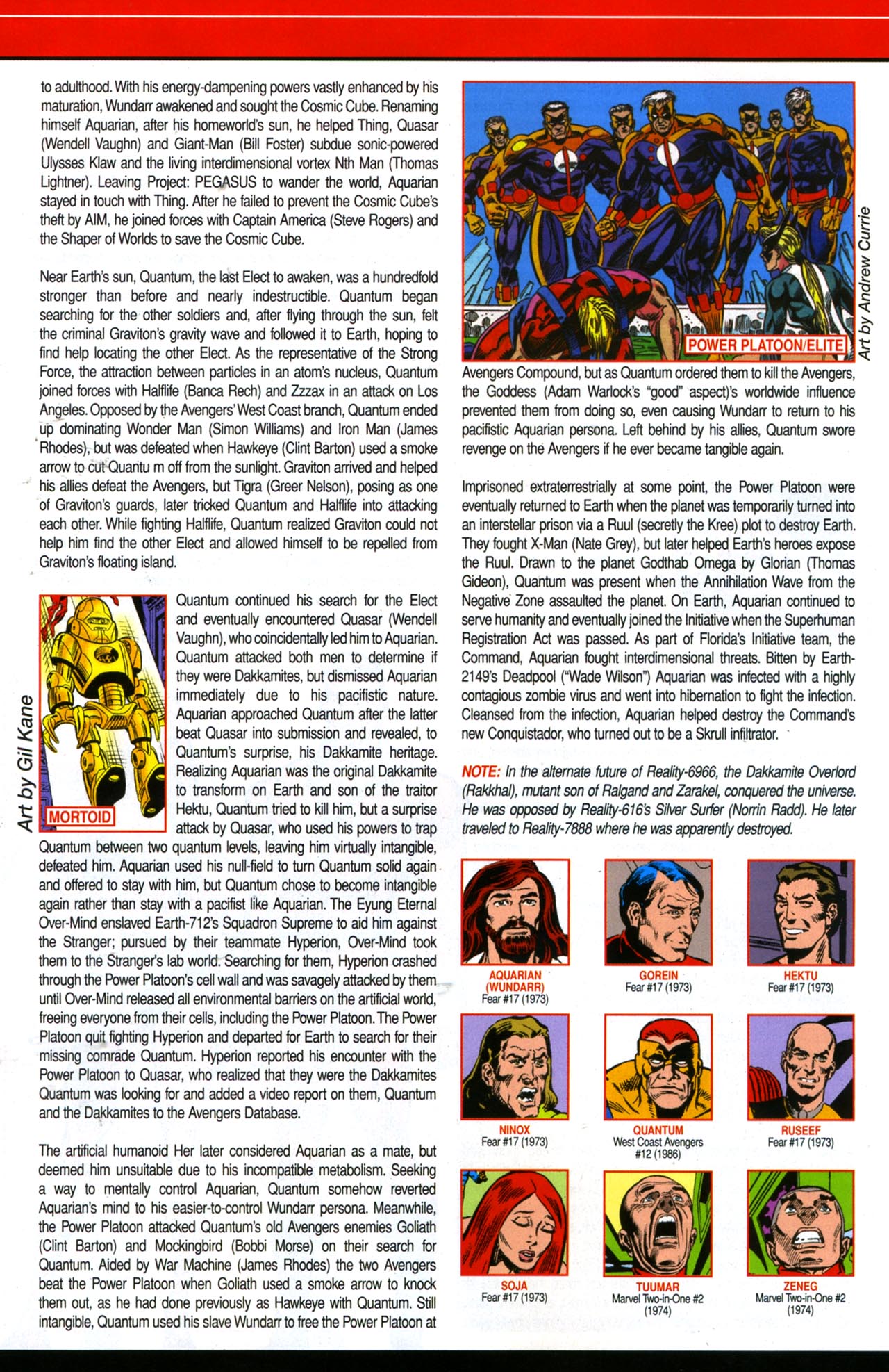 Read online Official Handbook of the Marvel Universe A To Z Update comic -  Issue #4 - 8