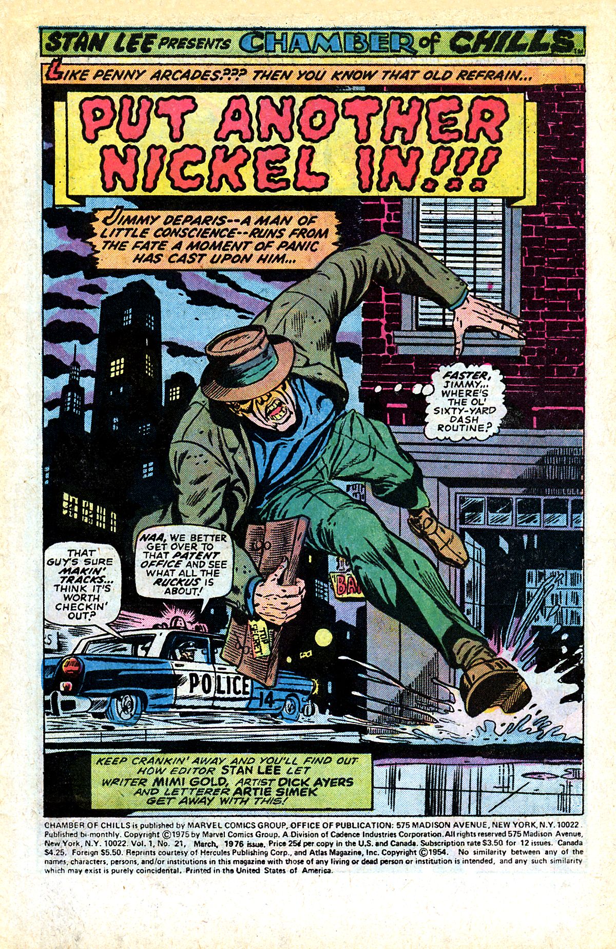 Read online Chamber of Chills (1972) comic -  Issue #21 - 3