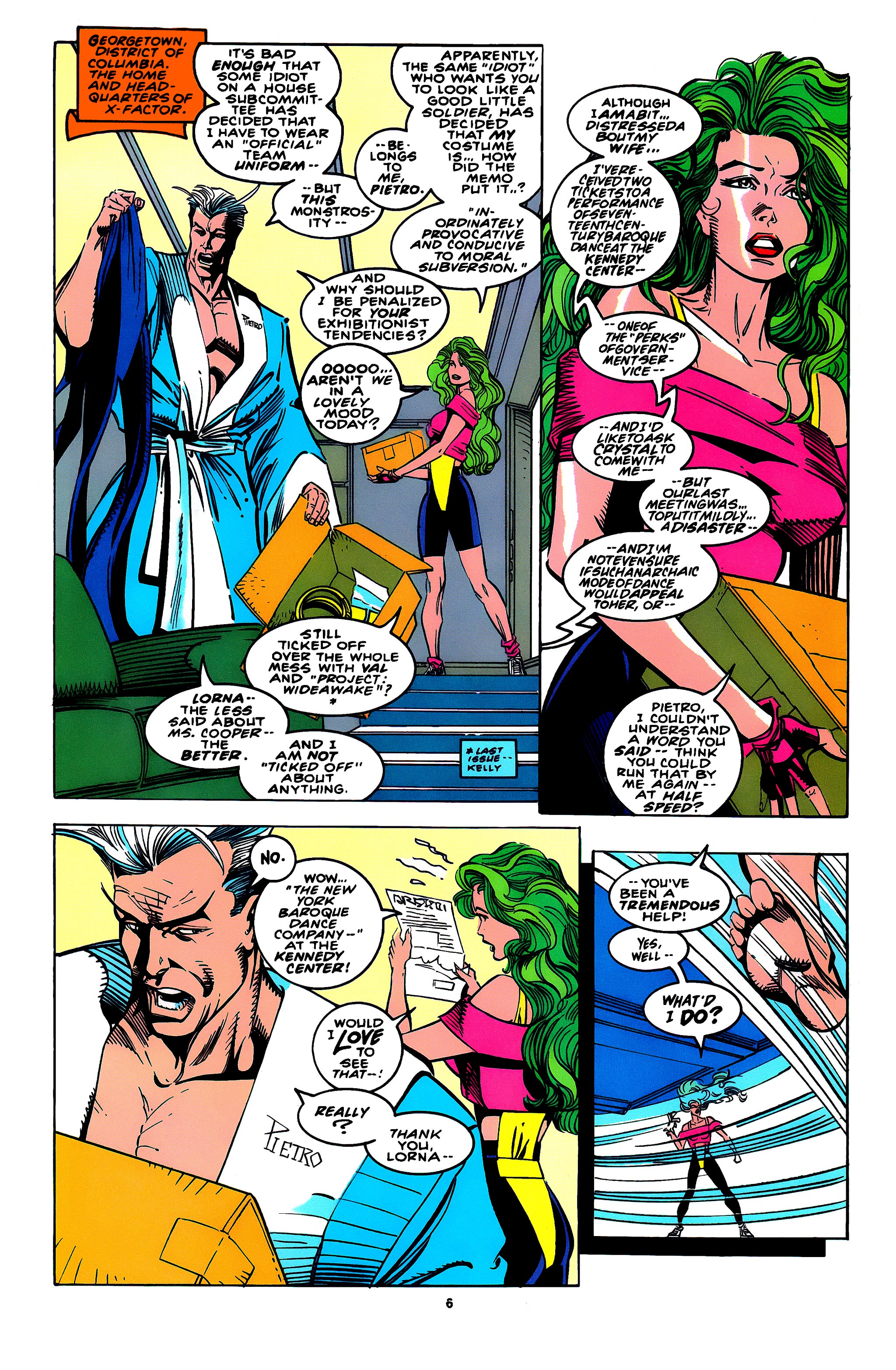 Read online X-Factor (1986) comic -  Issue #93 - 6