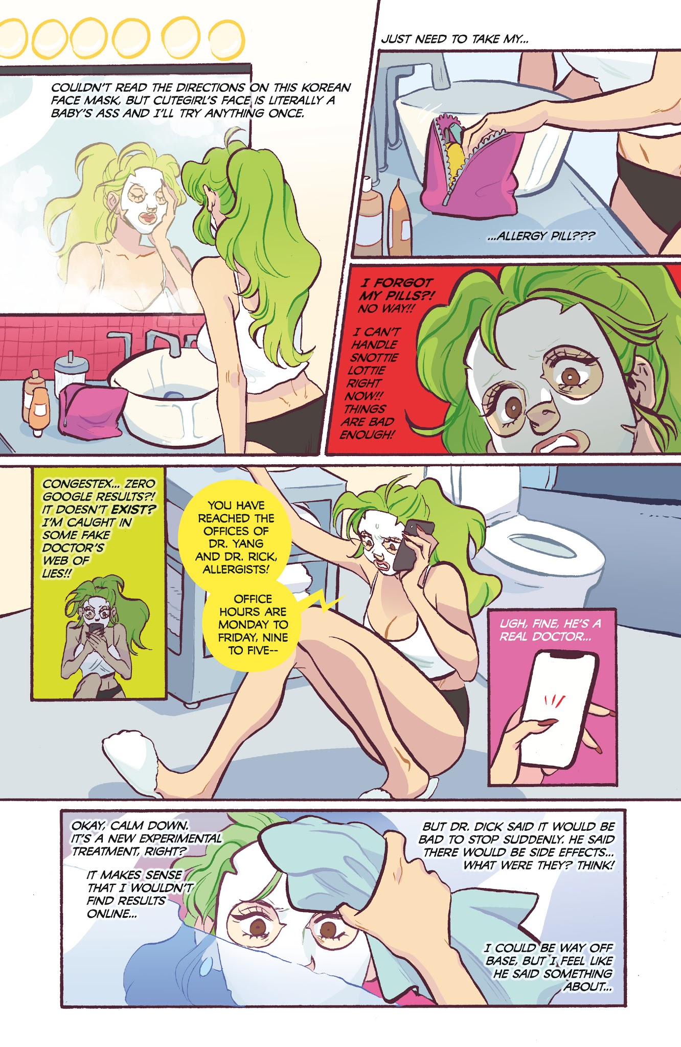 Read online Snotgirl comic -  Issue #9 - 11