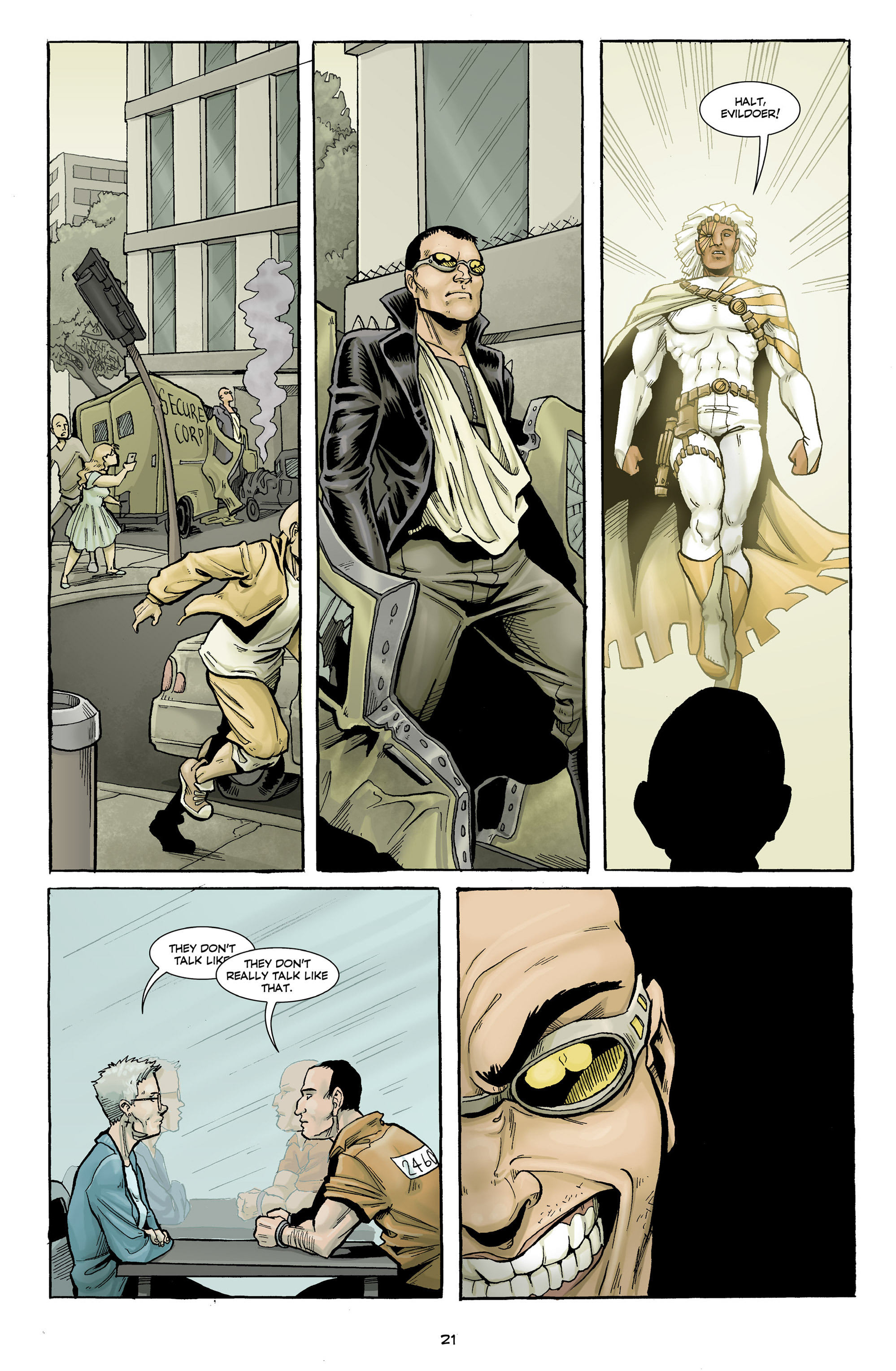 Read online Unmasked comic -  Issue #1 - 22