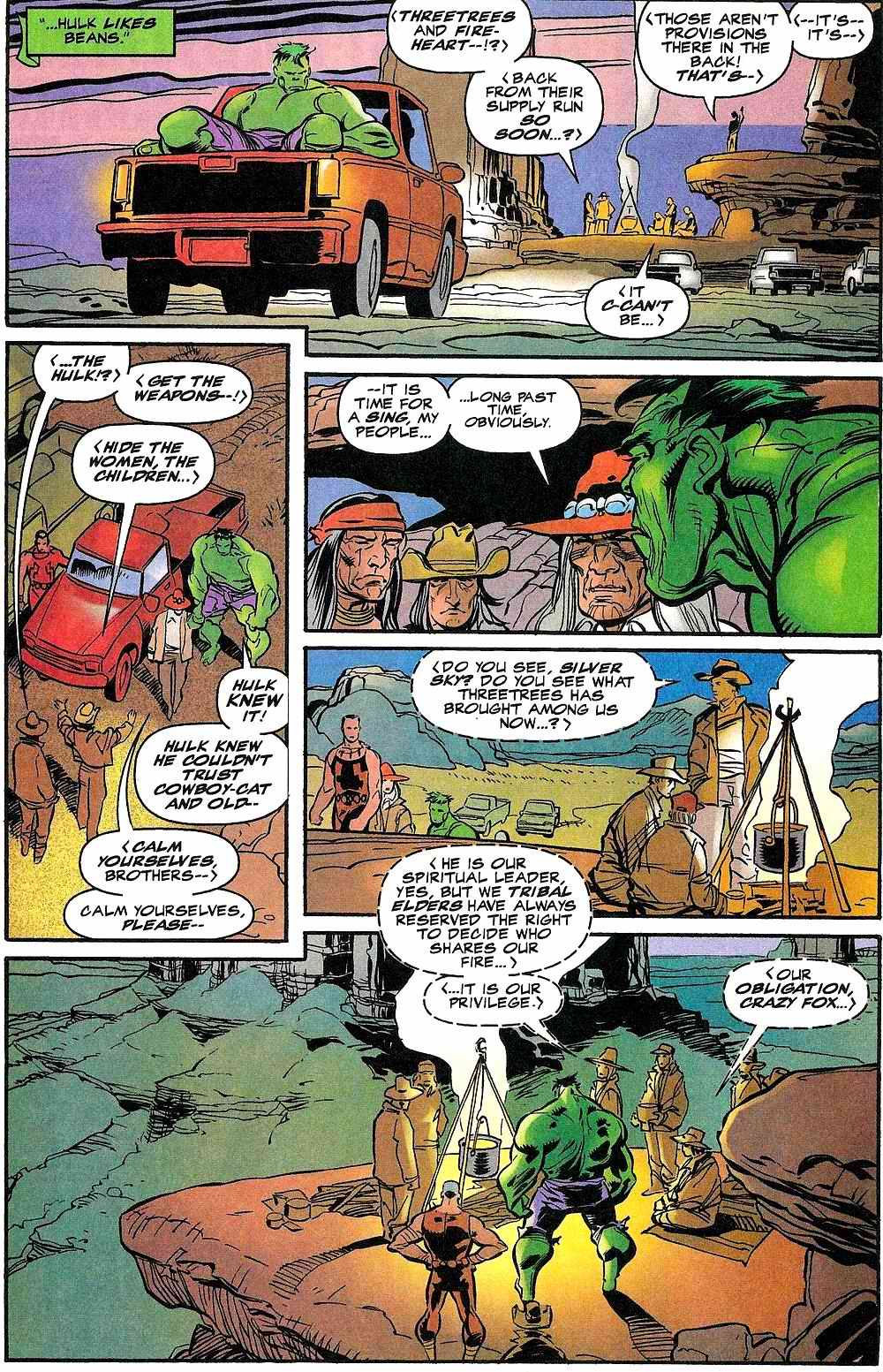 Read online The Rampaging Hulk (1998) comic -  Issue #6 - 12