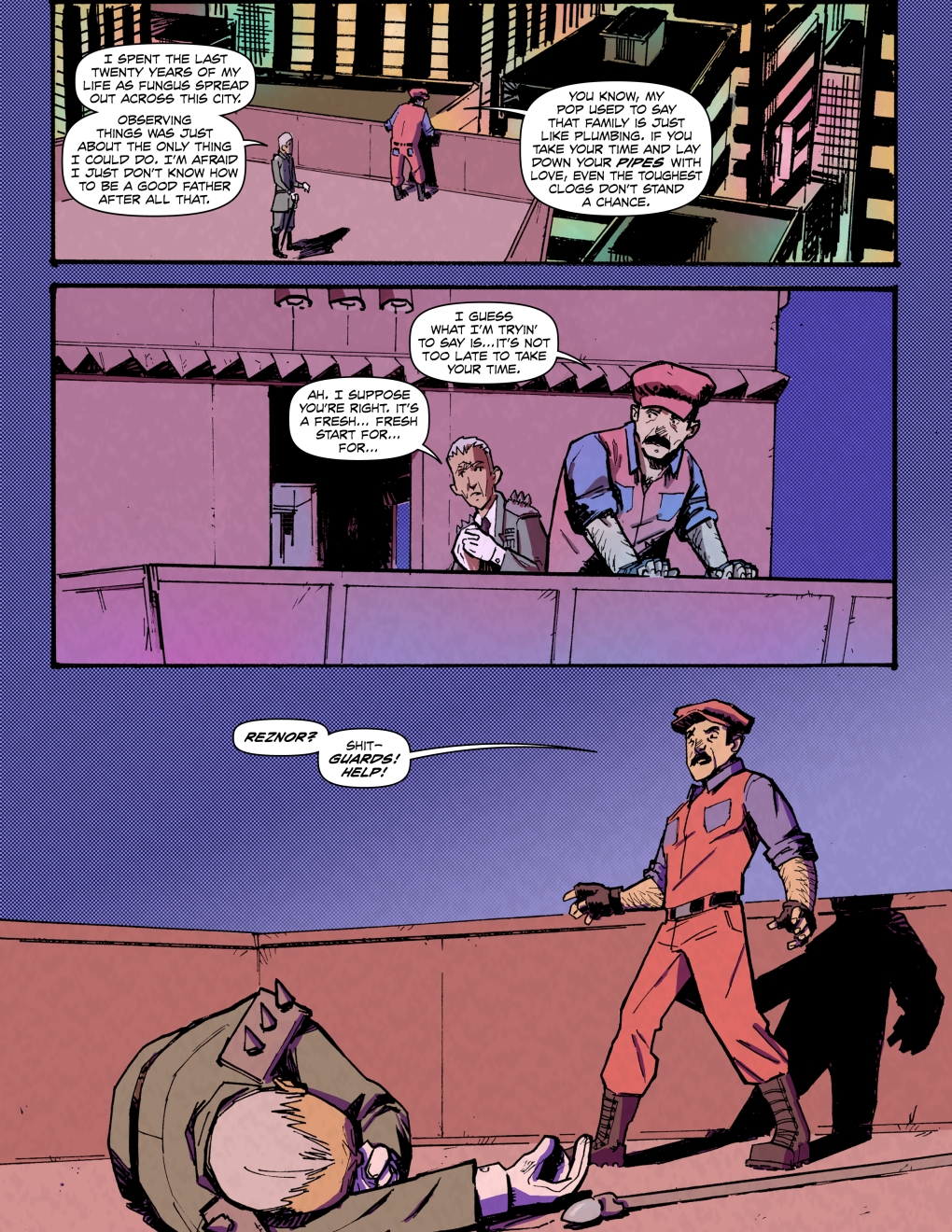 Read online Super Mario Bros. The Movie comic -  Issue #3 - 8