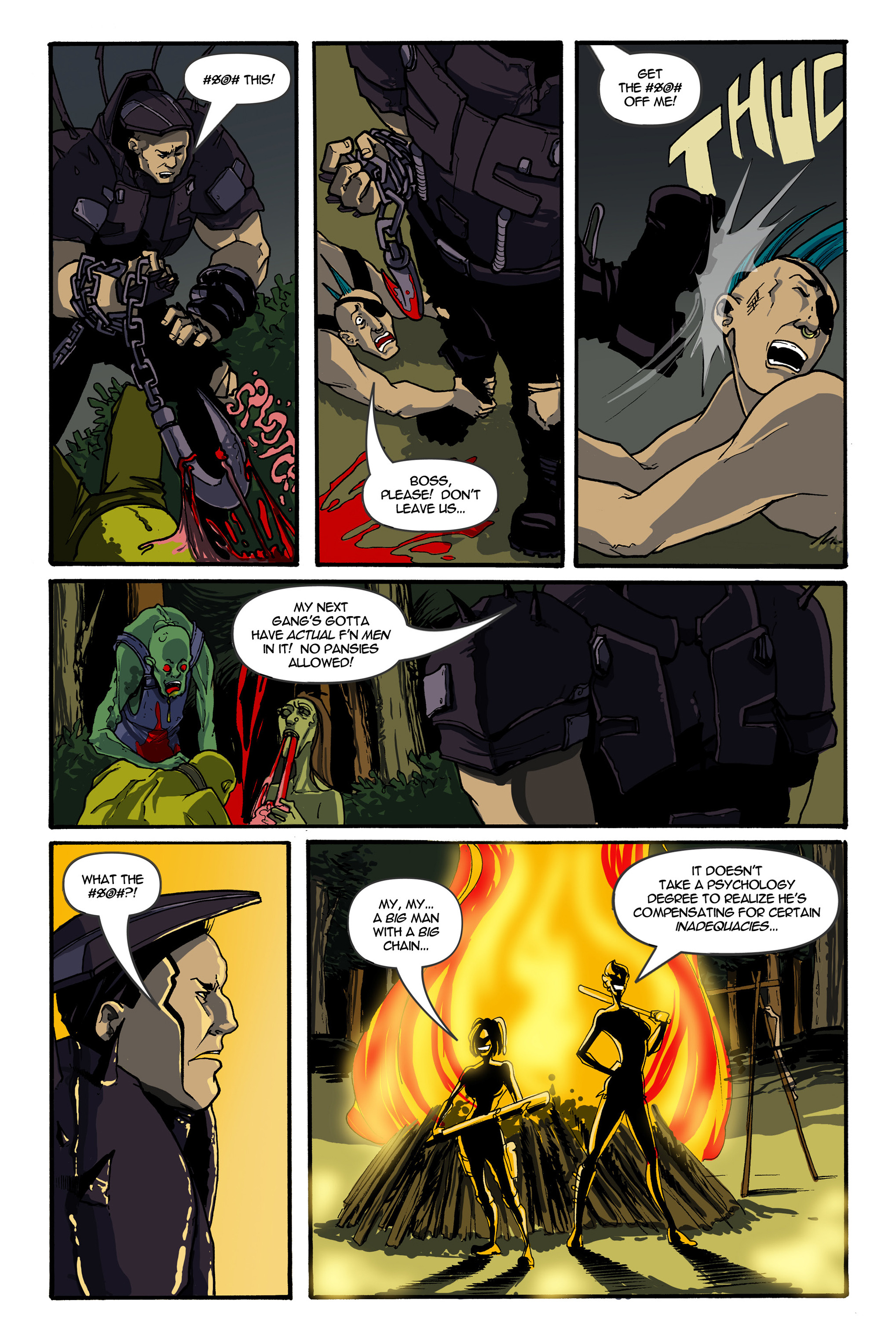 Read online Chaos Campus: Extra Credit comic -  Issue #6 - 21